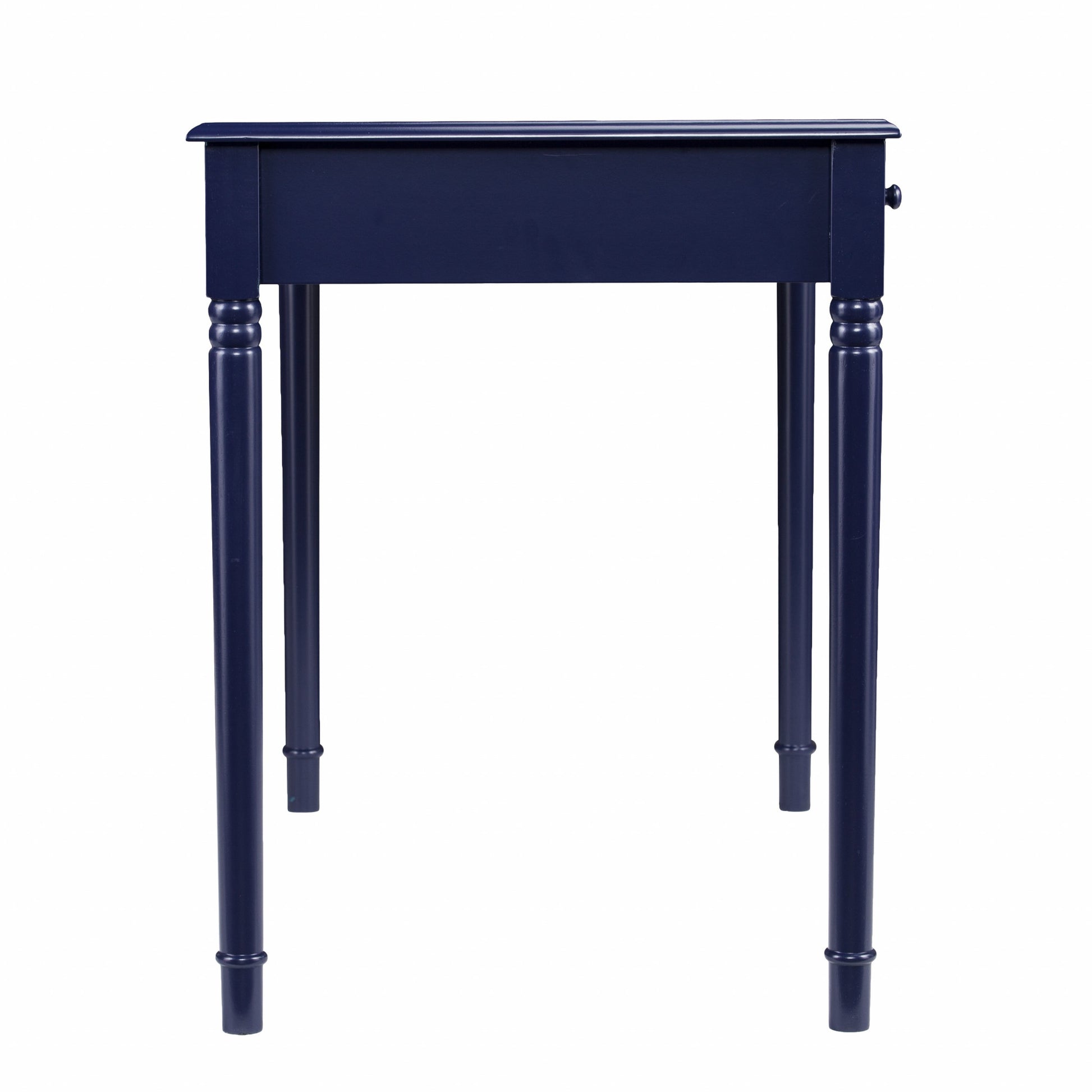 Navy Blue Writing Desk-Desks-DECOROLALA