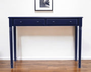 Navy Blue Writing Desk-Desks-DECOROLALA