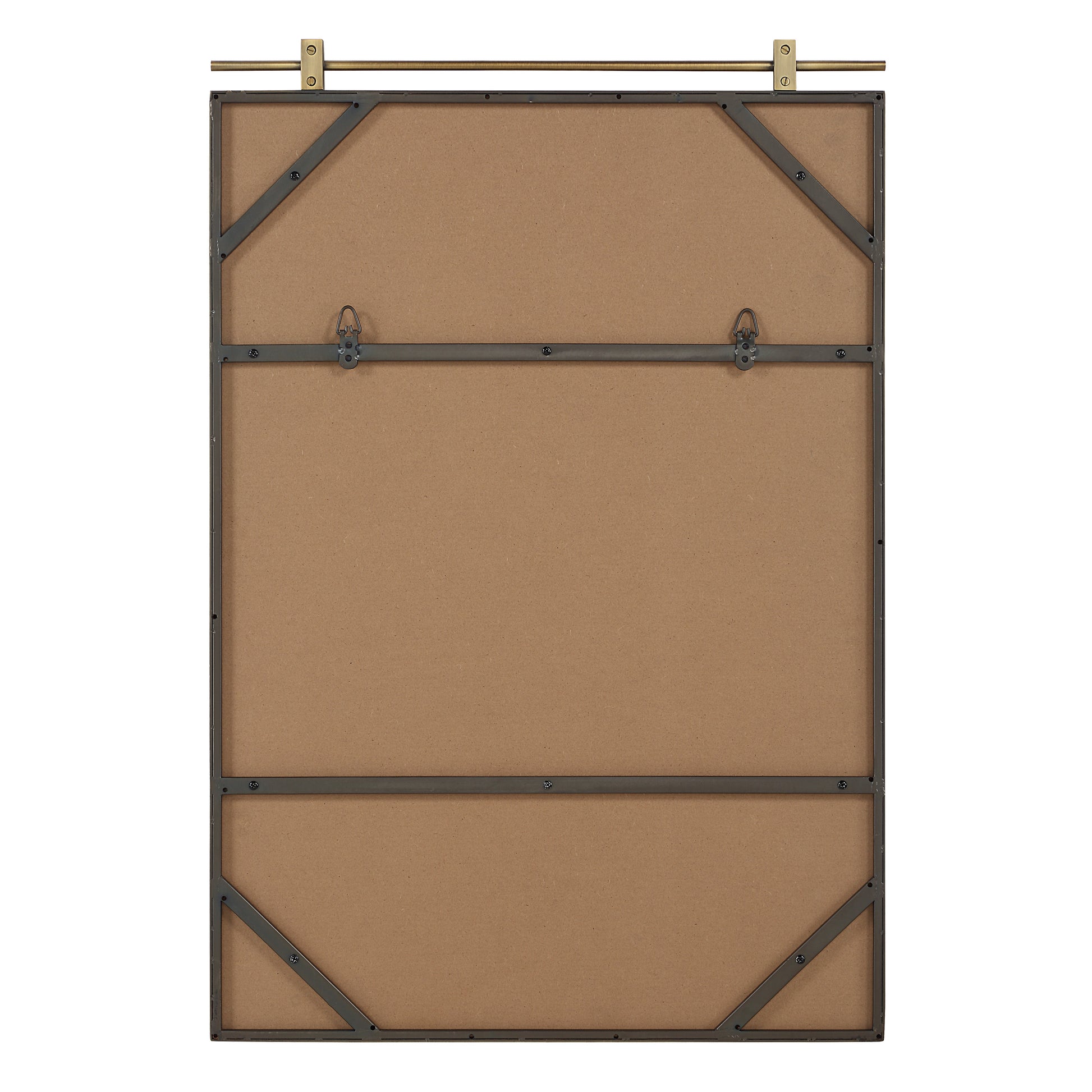 Neem 36" H x 24" W Wall Mirror, Yellow-Mirror-DECOROLALA