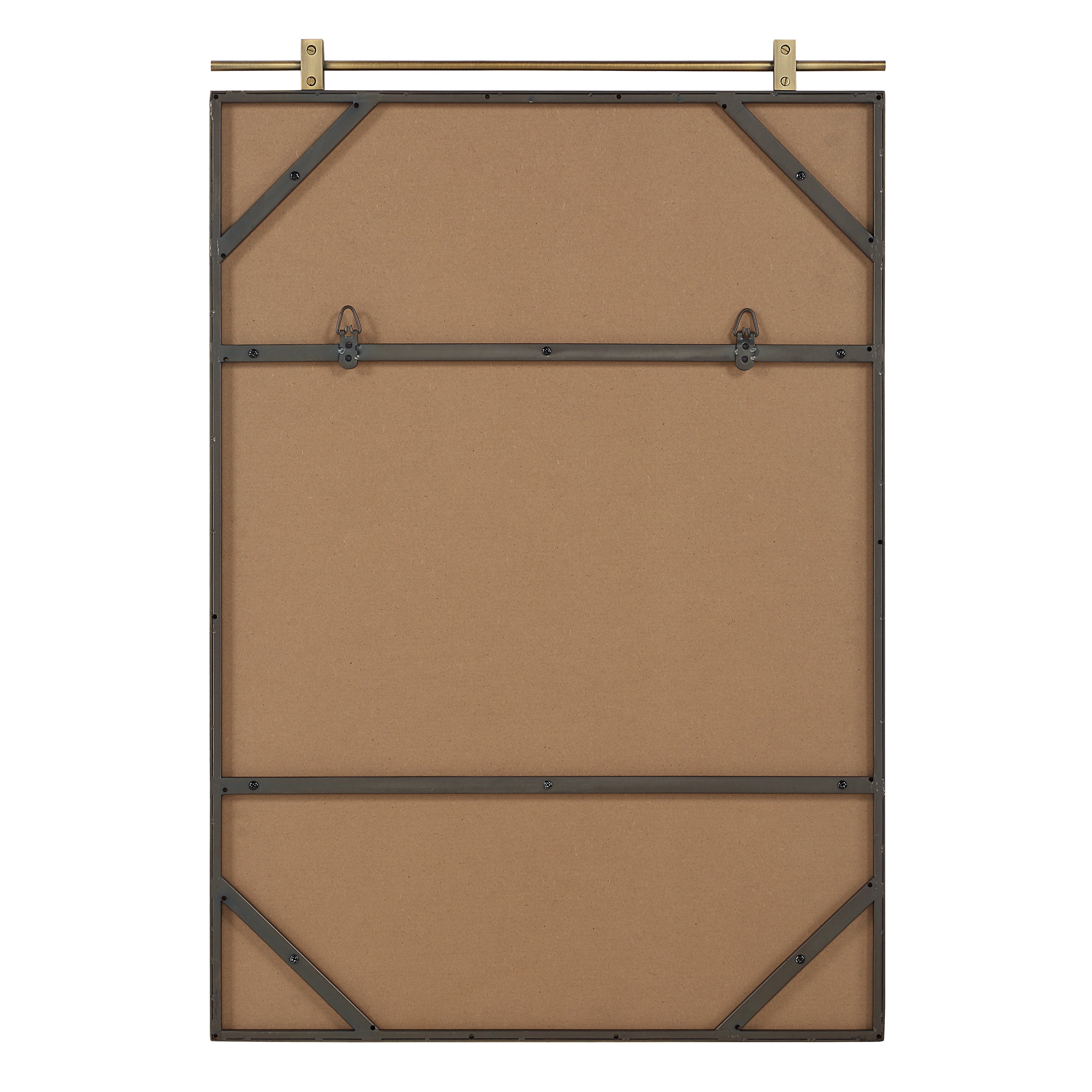 Neem 36" H x 24" W Wall Mirror, Yellow-Mirror-DECOROLALA