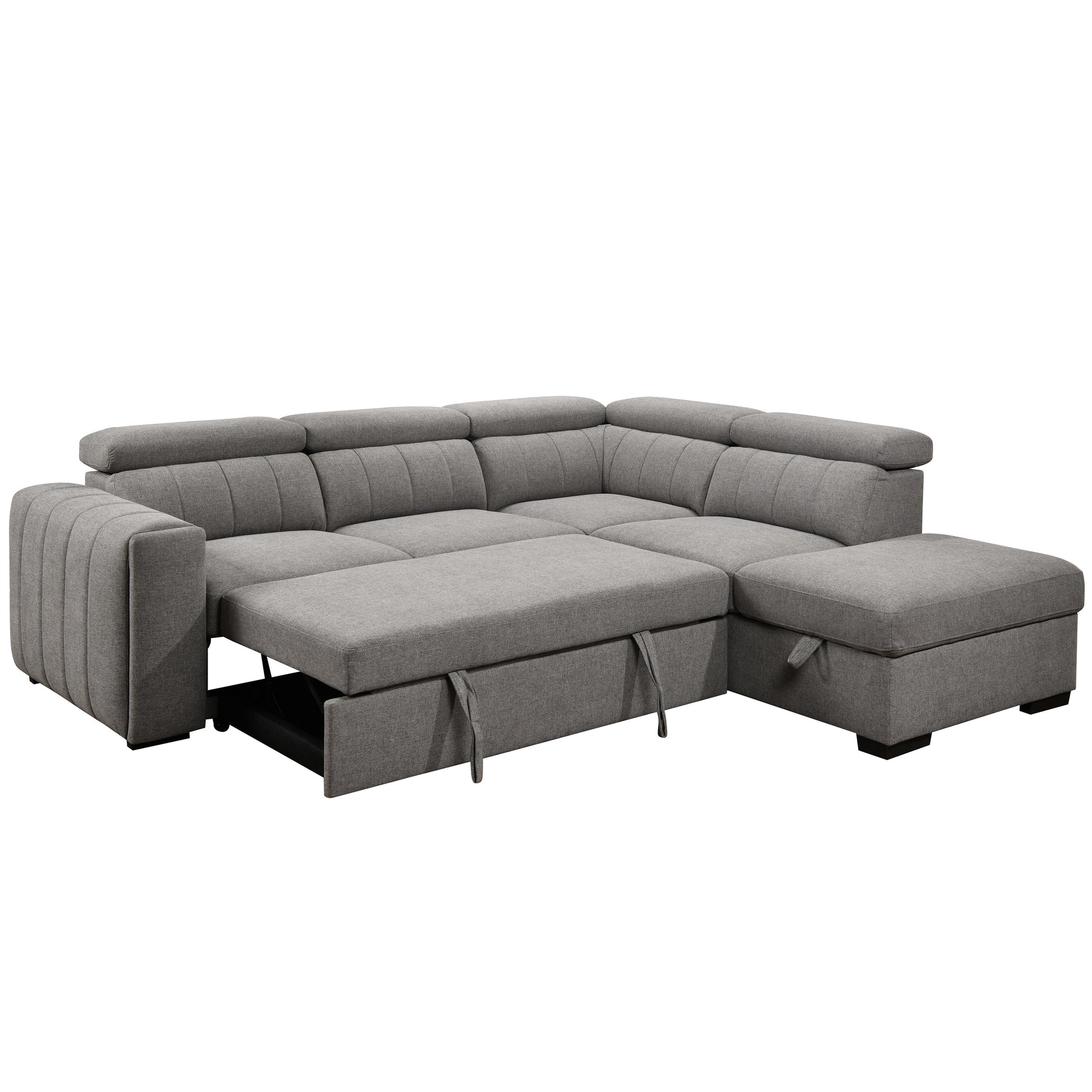 Nello 101 in. Right Facing Media Sleeper-Furniture > Sofas-DECOROLALA