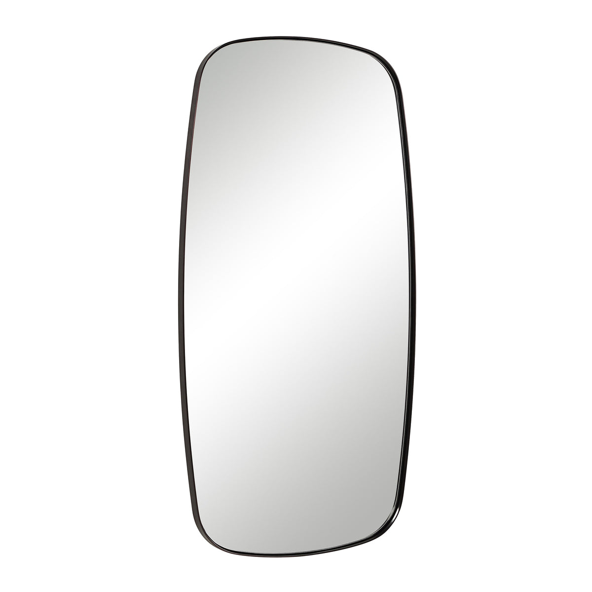 Nicoya 40" H x 20" W Wall Mirror, Brown-Mirrors-DECOROLALA