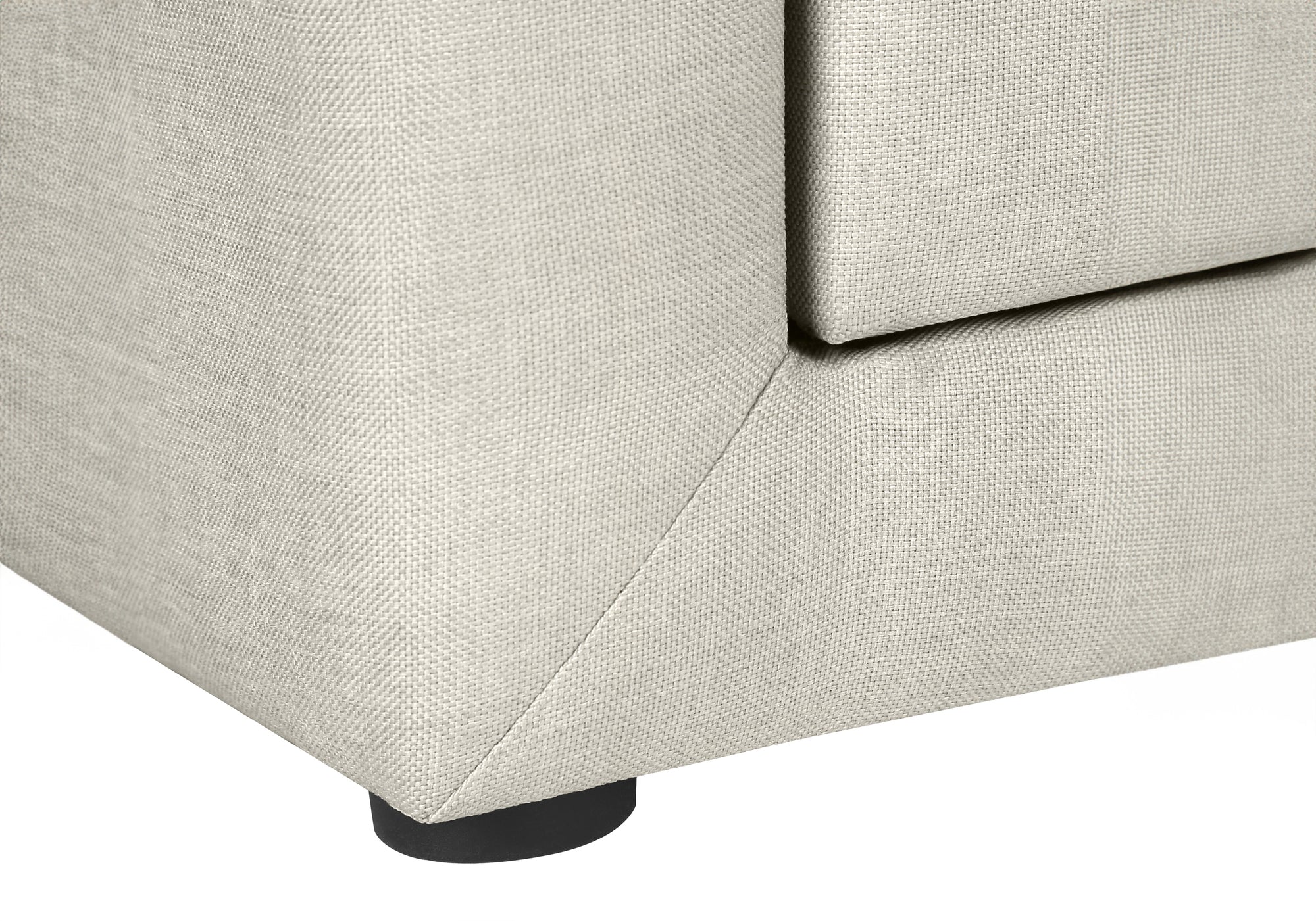 Nightstand - 21"H / Grey Leather-Look-Nightstand-DECOROLALA