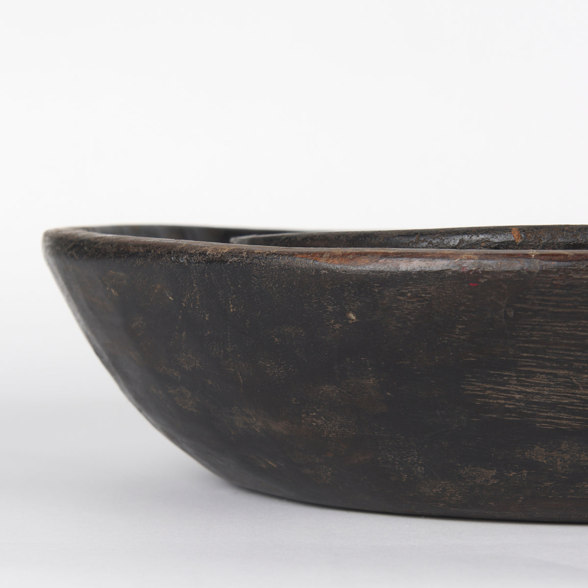 Nikita Set of 2 Large Medium Reclaimed Wood Bowls-Bowls-DECOROLALA