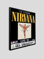 Nirvana In Utero Live '94 Concert Poster 24x36-Wall Art-DECOROLALA