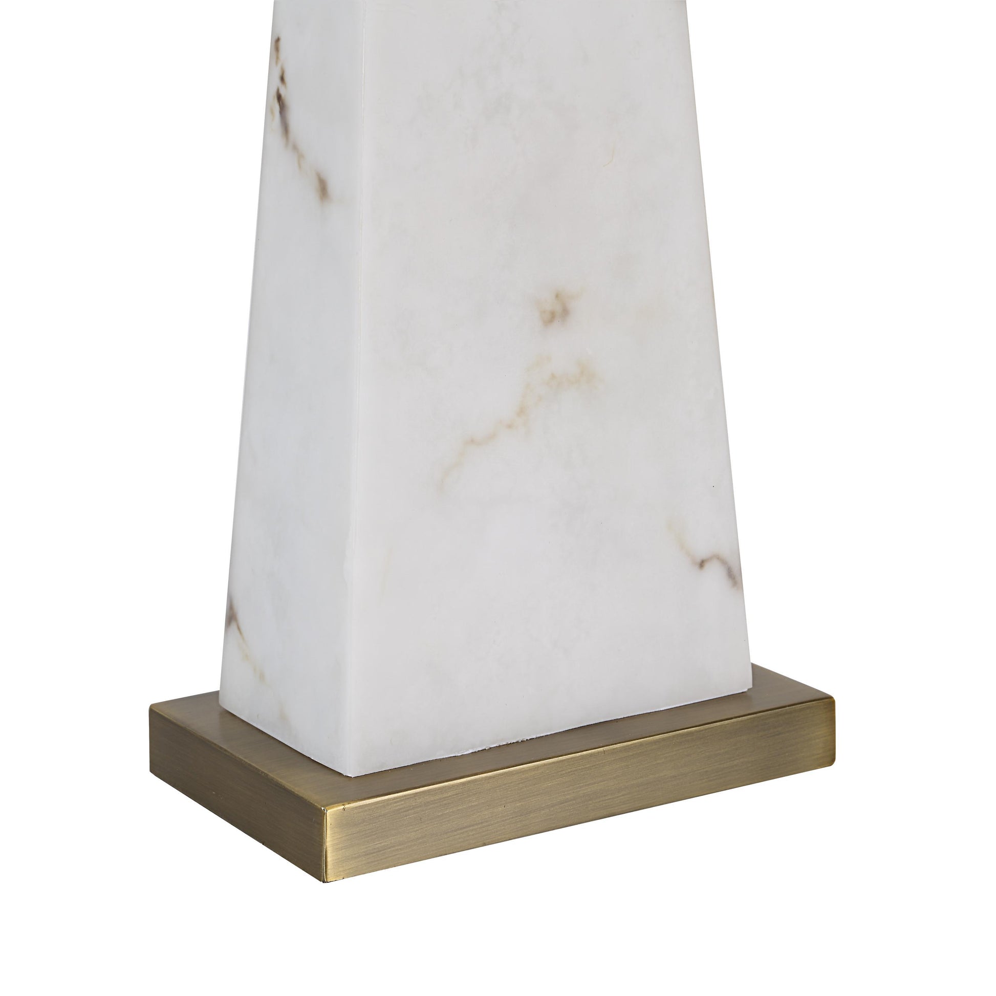 Nisrine 28" Table Lamp, Faux Alabaster-Table Lamp-DECOROLALA