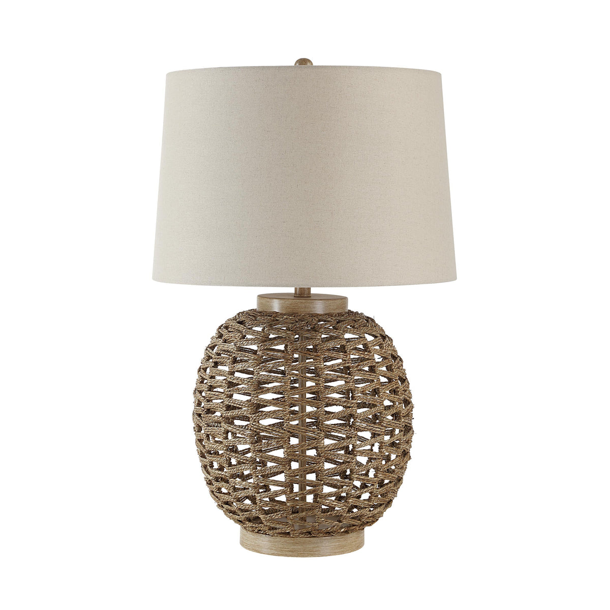 Noa 29" Height Table Lamp, Brown-Table Lamp-DECOROLALA