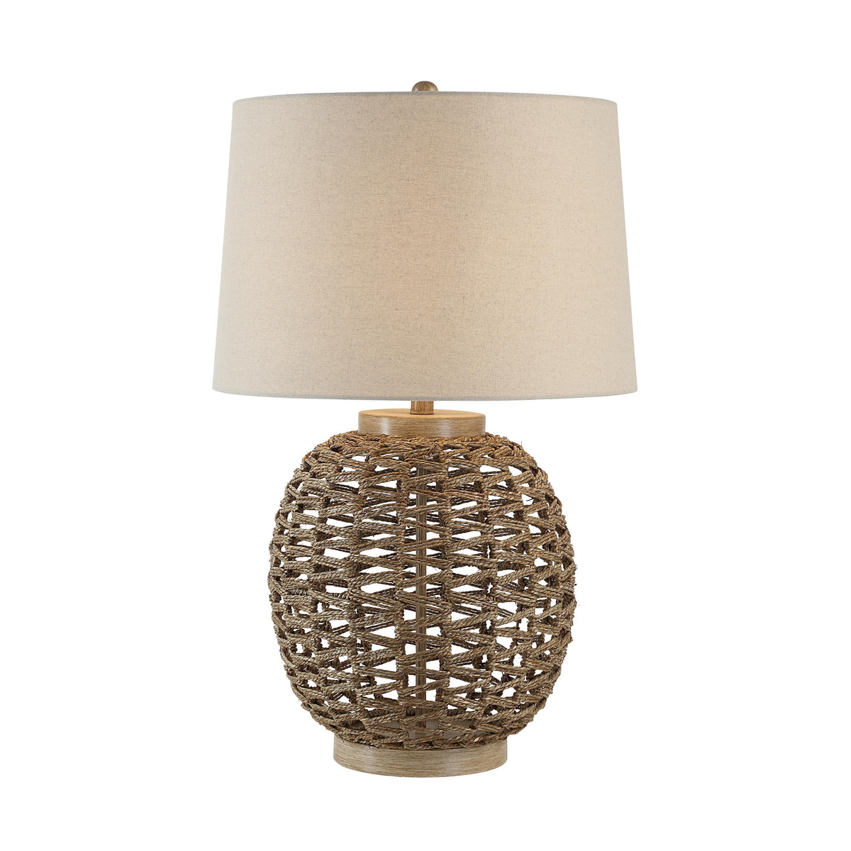 Noa 29" Height Table Lamp, Brown-Table Lamp-DECOROLALA