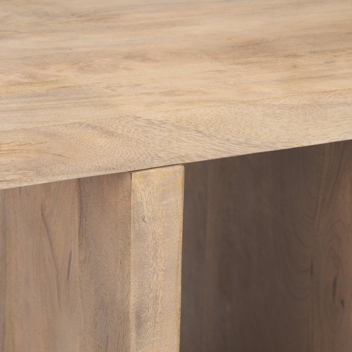 Nohr Medium Brown Wood Accent Table-End and Side Tables-DECOROLALA