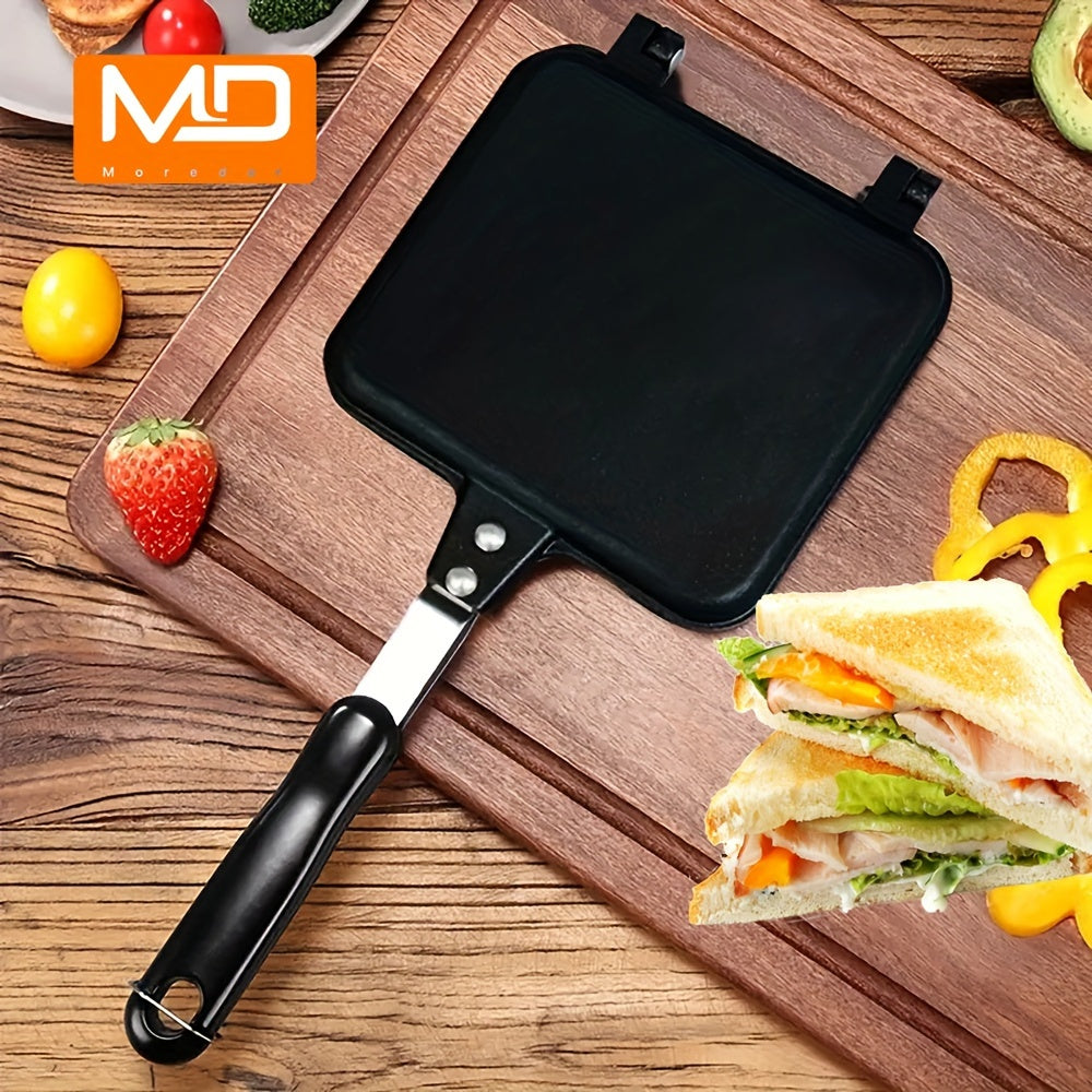 Non-Stick Double-Sided Sandwich & Omelette Maker - Aluminum Alloy-Camping & Hiking-DECOROLALA