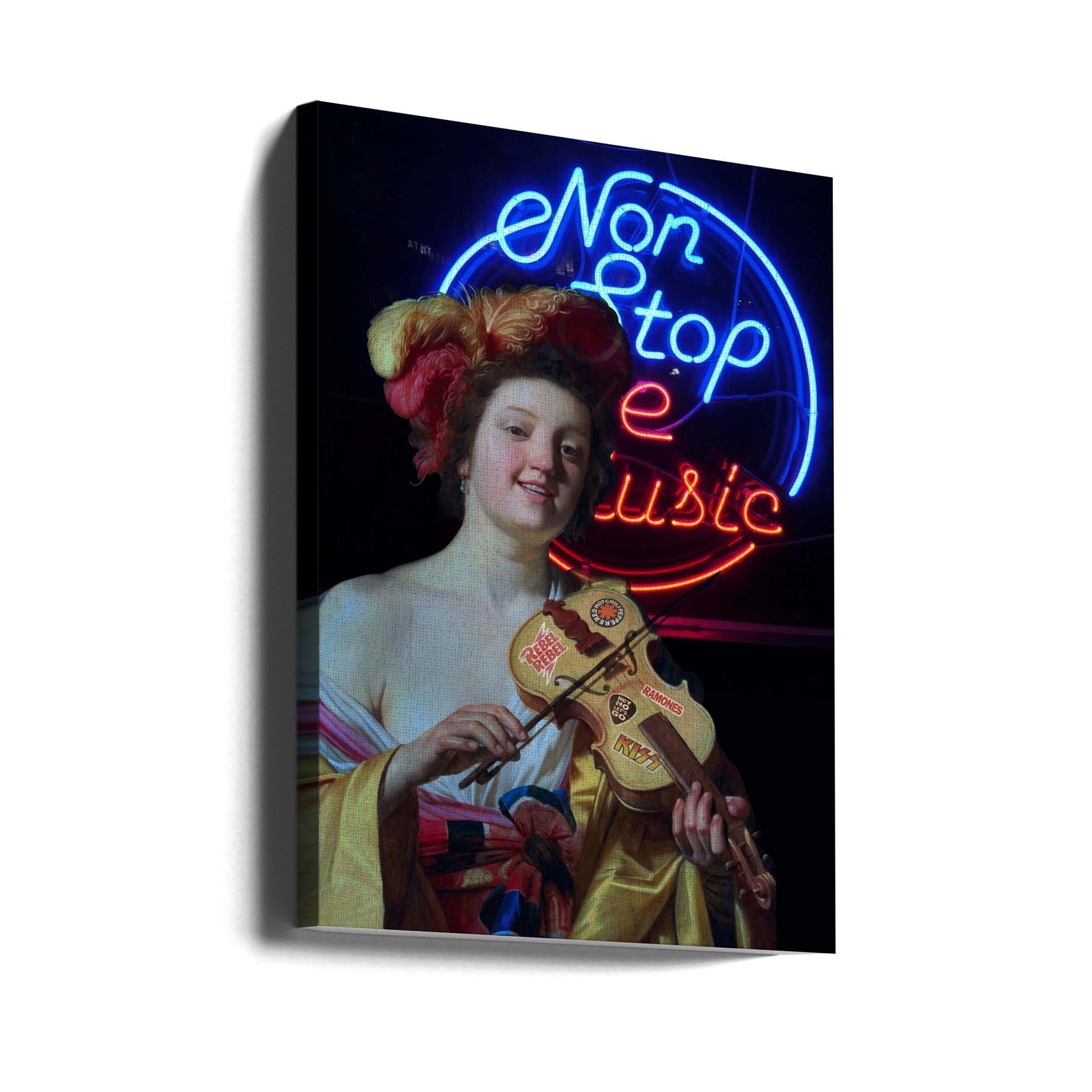 Non Stop the Music- Canvas Print-Canvas Print-DECOROLALA