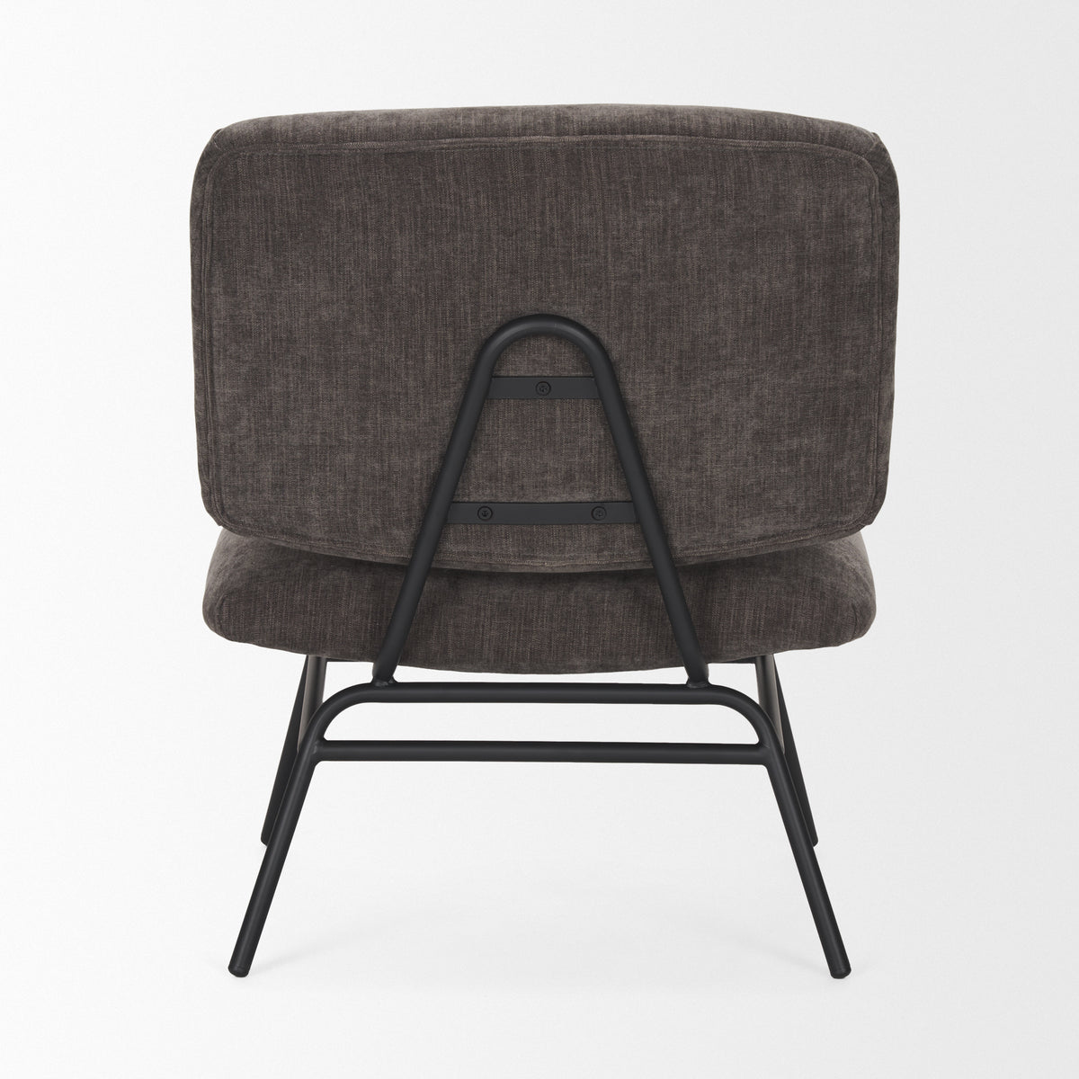 Nora Fabric w/ Matte Black Metal Legs Accent Chair-Accent Chairs-DECOROLALA