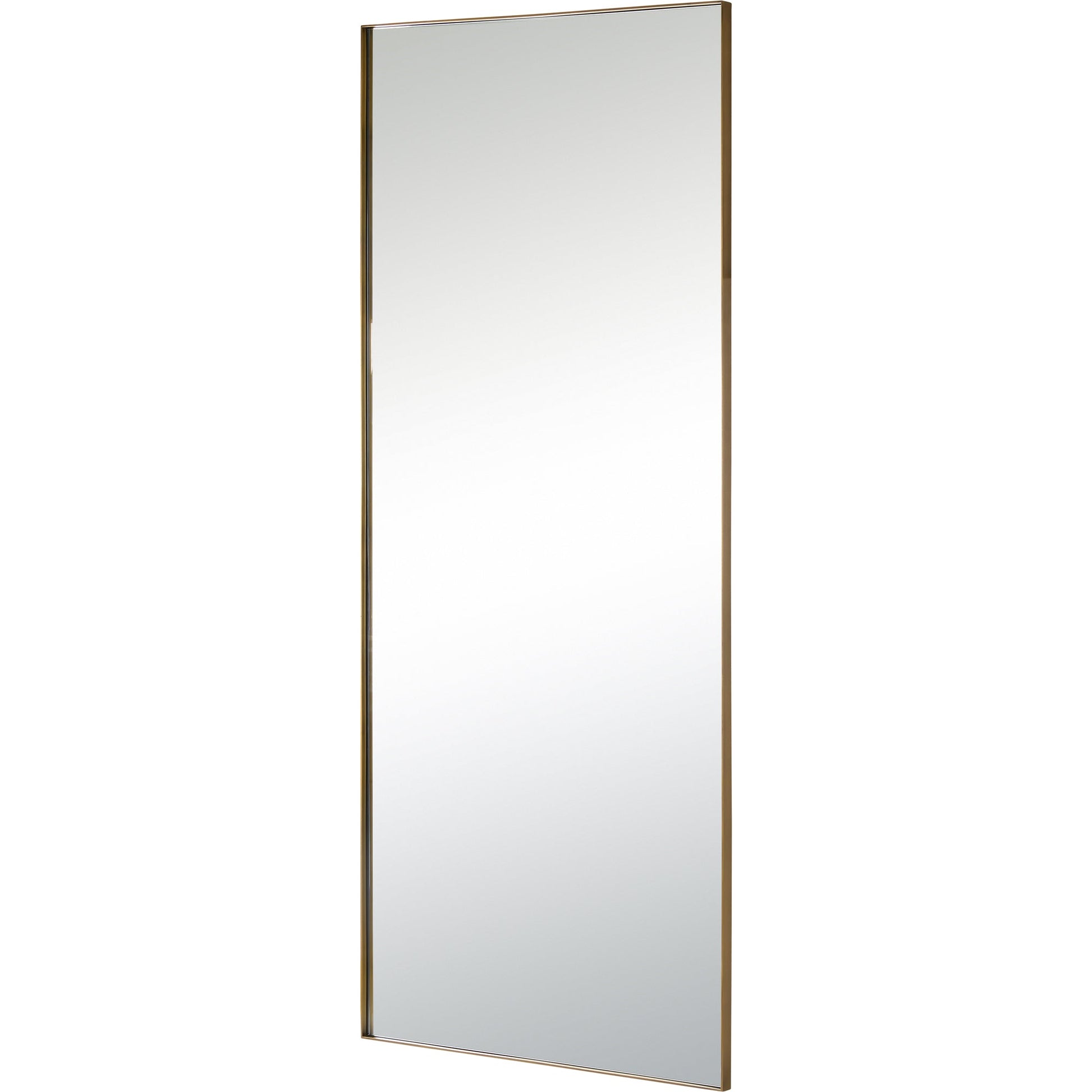 Northern 72" Tall Rectangle Wall Mirror, Yellow-Mirror-DECOROLALA