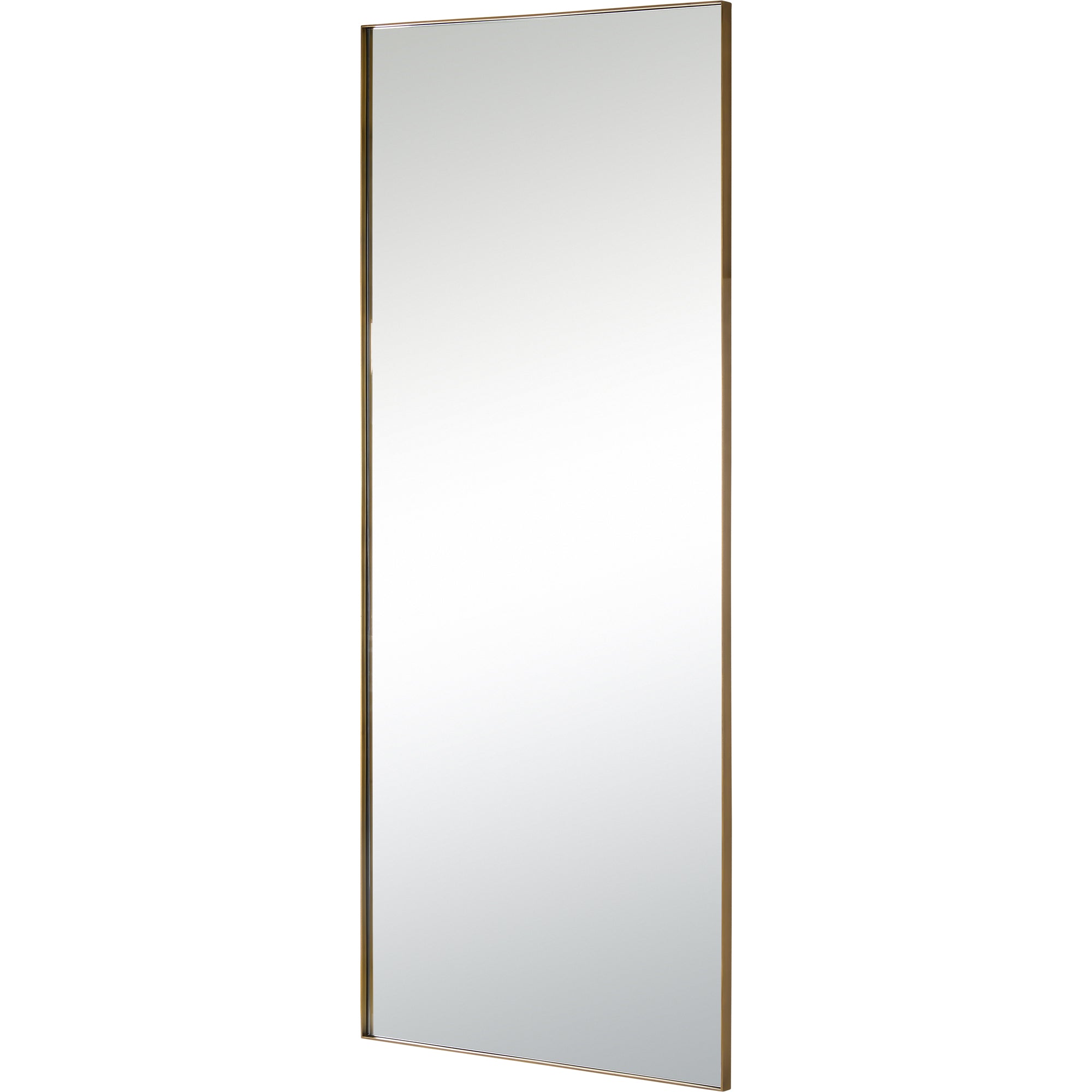 Northern 72" Tall Rectangle Wall Mirror, Yellow-Mirror-DECOROLALA