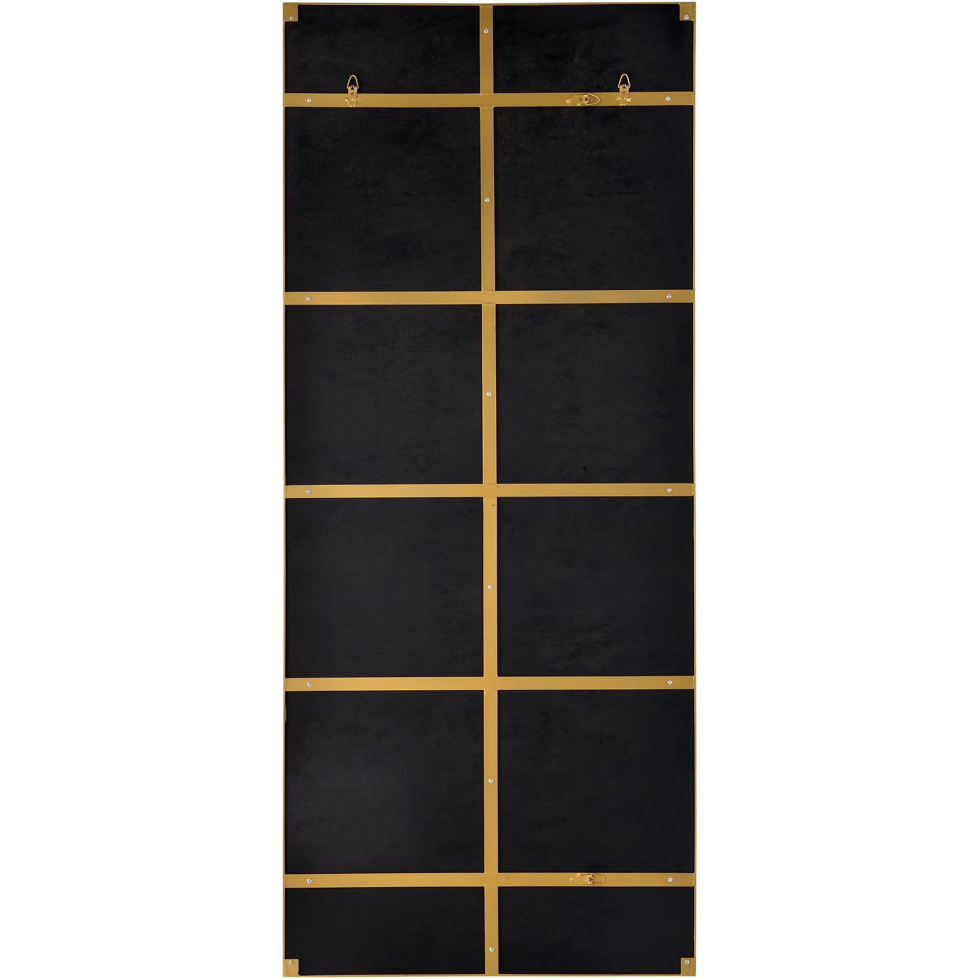 Northern 72" Tall Rectangle Wall Mirror, Yellow-Mirror-DECOROLALA