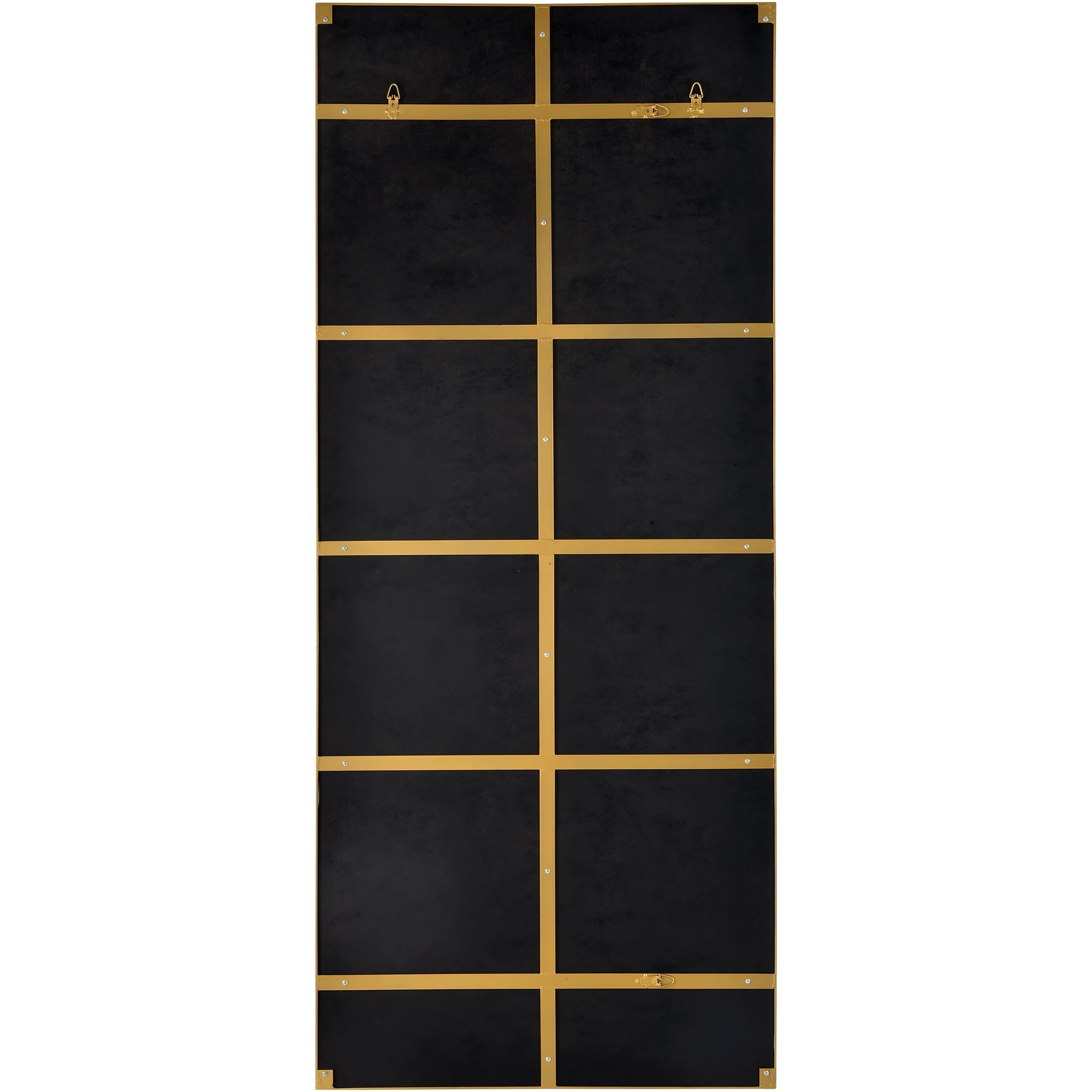 Northern 72" Tall Rectangle Wall Mirror, Yellow-Mirror-DECOROLALA