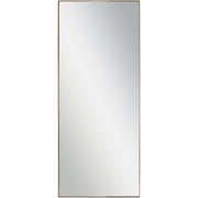 Northern 72" Tall Rectangle Wall Mirror, Yellow-Mirror-DECOROLALA