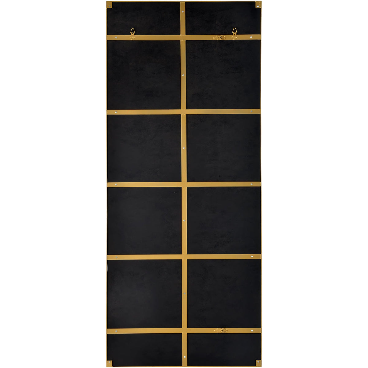 Northern 72" Tall Rectangle Wall Mirror, Yellow-Mirrors-DECOROLALA