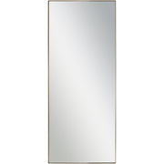 Northern 72" Tall Rectangle Wall Mirror, Yellow-Mirrors-DECOROLALA