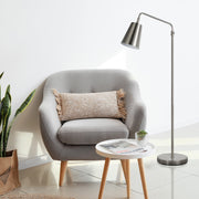 Norwich 47.5" Floor Lamp, Grey, Adjustable-Floor Lamp-DECOROLALA