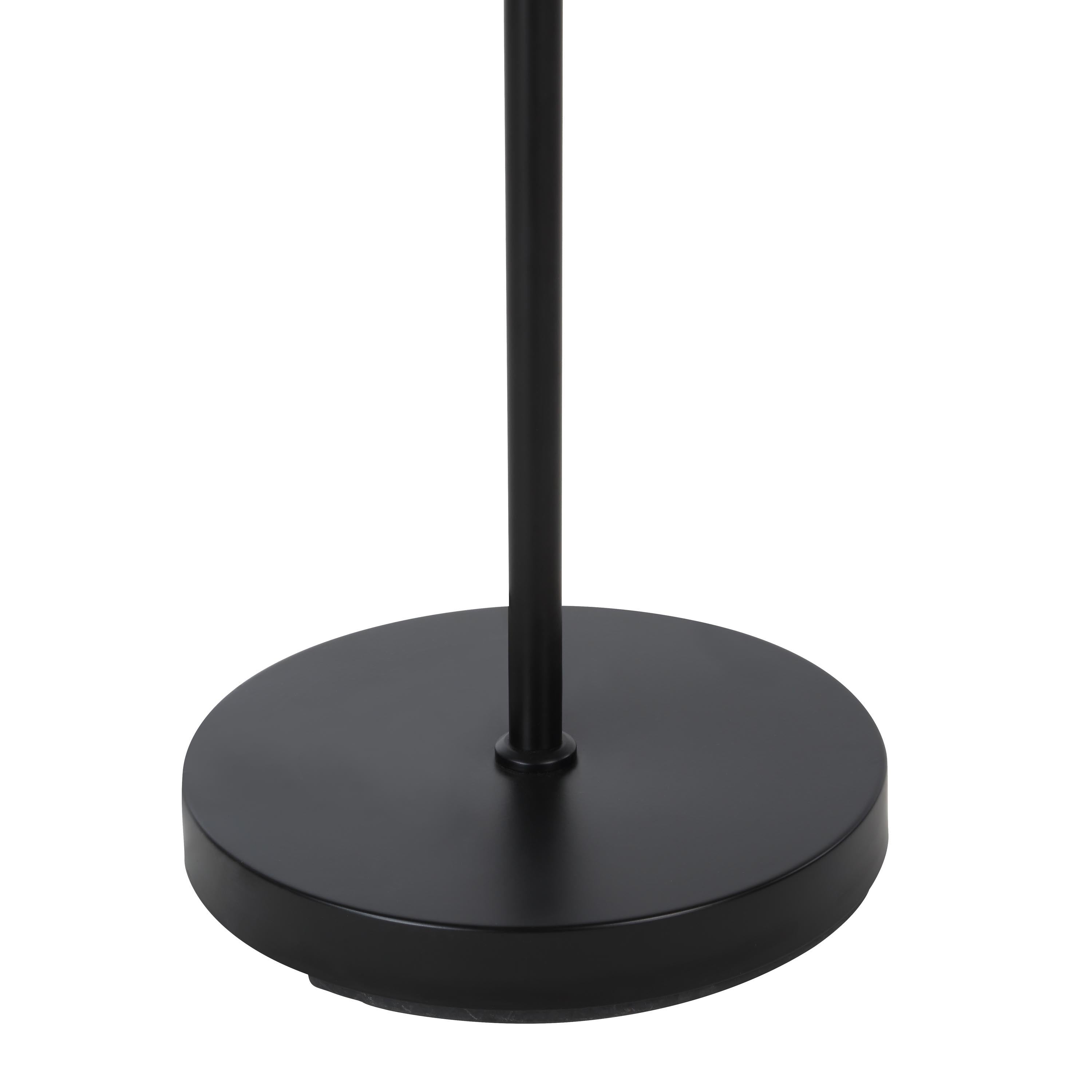 Nottingham 47.5" Height Floor Lamp, Black-Floor Lamp-DECOROLALA