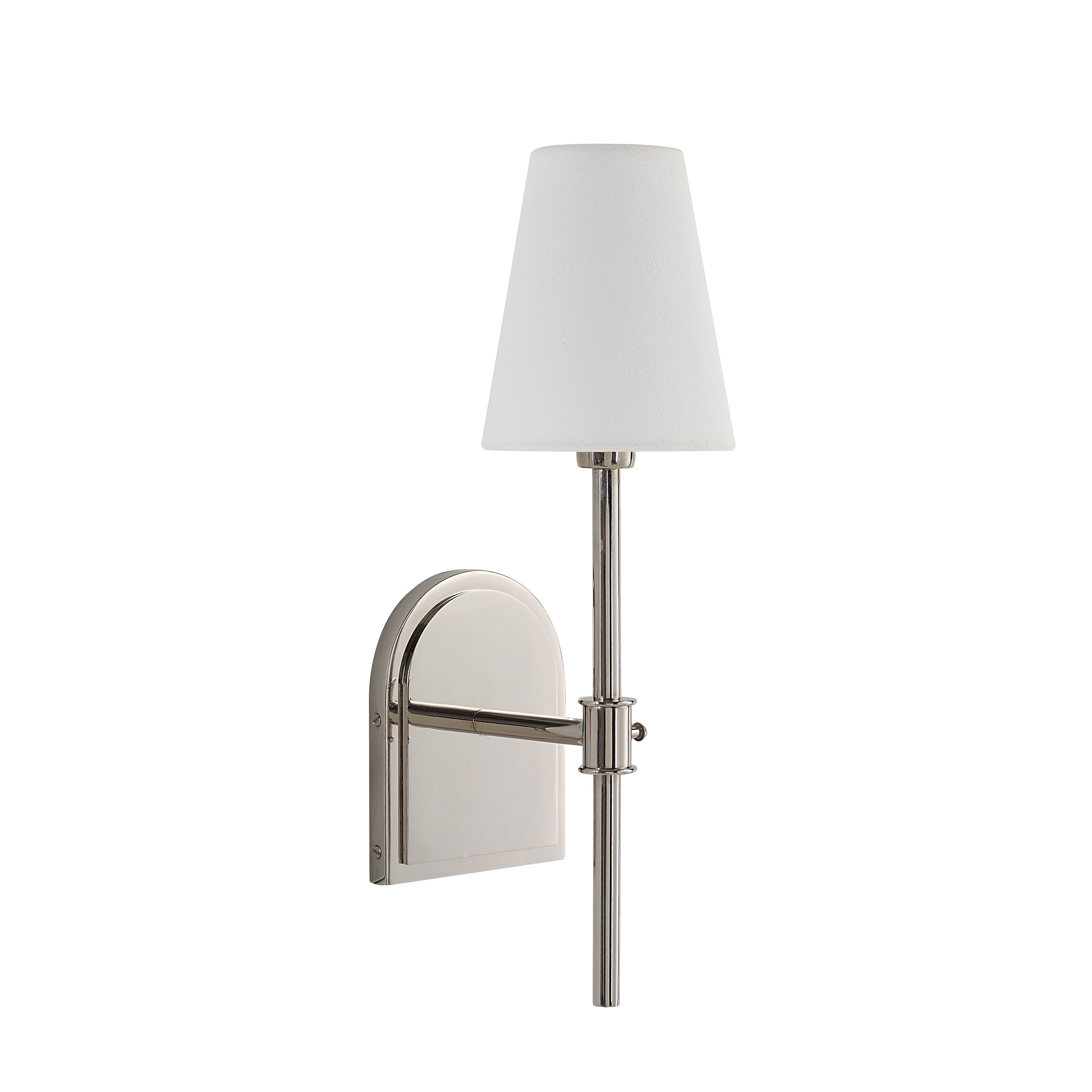 Nowra 17.38" Height Wall Sconce, Grey-Wall Sconce-DECOROLALA