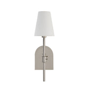 Nowra 17.38" Height Wall Sconce, Grey-Wall Sconce-DECOROLALA
