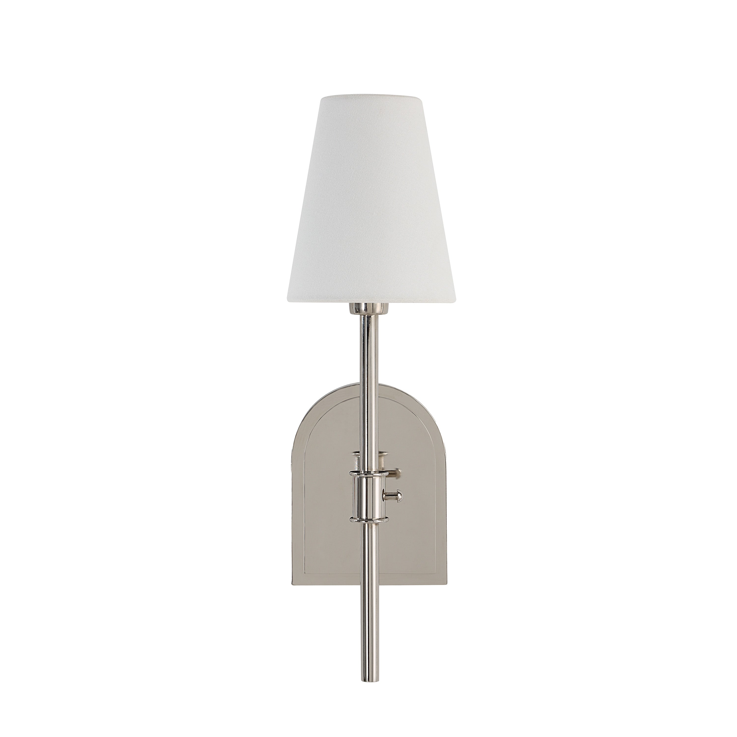 Nowra 17.38" Height Wall Sconce, Grey-Wall Sconce-DECOROLALA