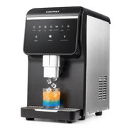 Nugget Ice Maker with Self Dispensing 80 LBS Per Day Chewable Pellet Ice Machine-Ice Makers-DECOROLALA