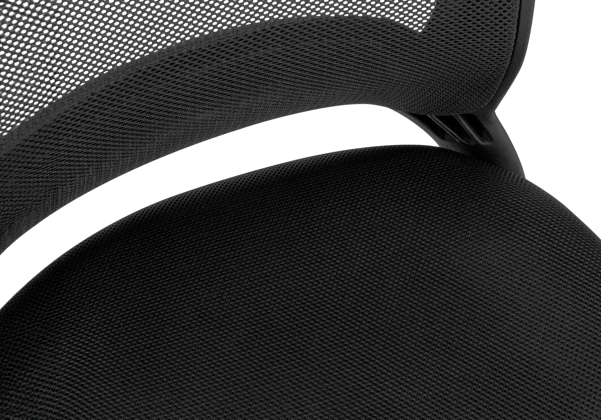 OFFICE CHAIR - BLACK MESH MID-BACK / MULTI-POSITION-Computer Desk-DECOROLALA