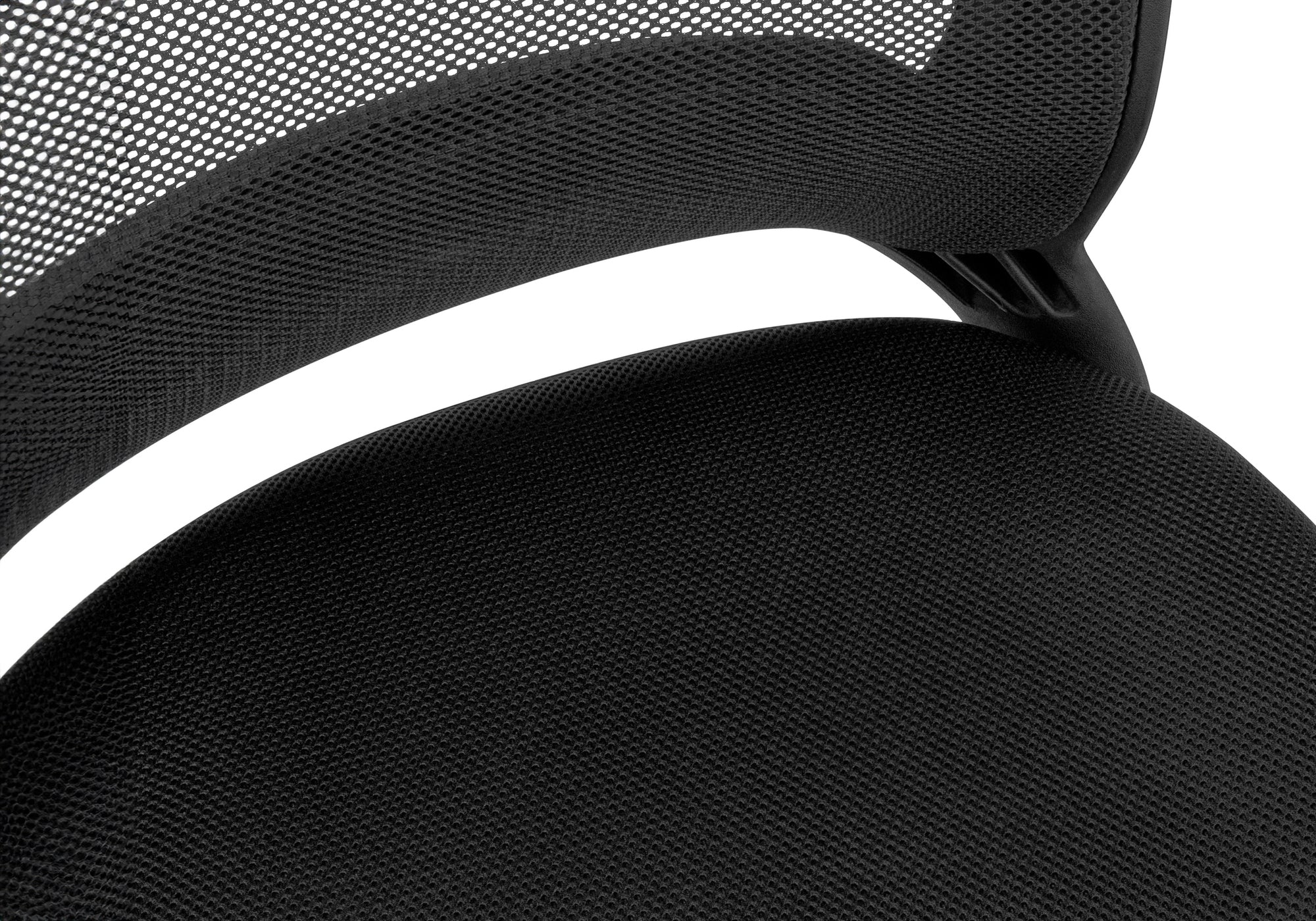 OFFICE CHAIR - BLACK MESH MID-BACK / MULTI-POSITION-Computer Desk-DECOROLALA