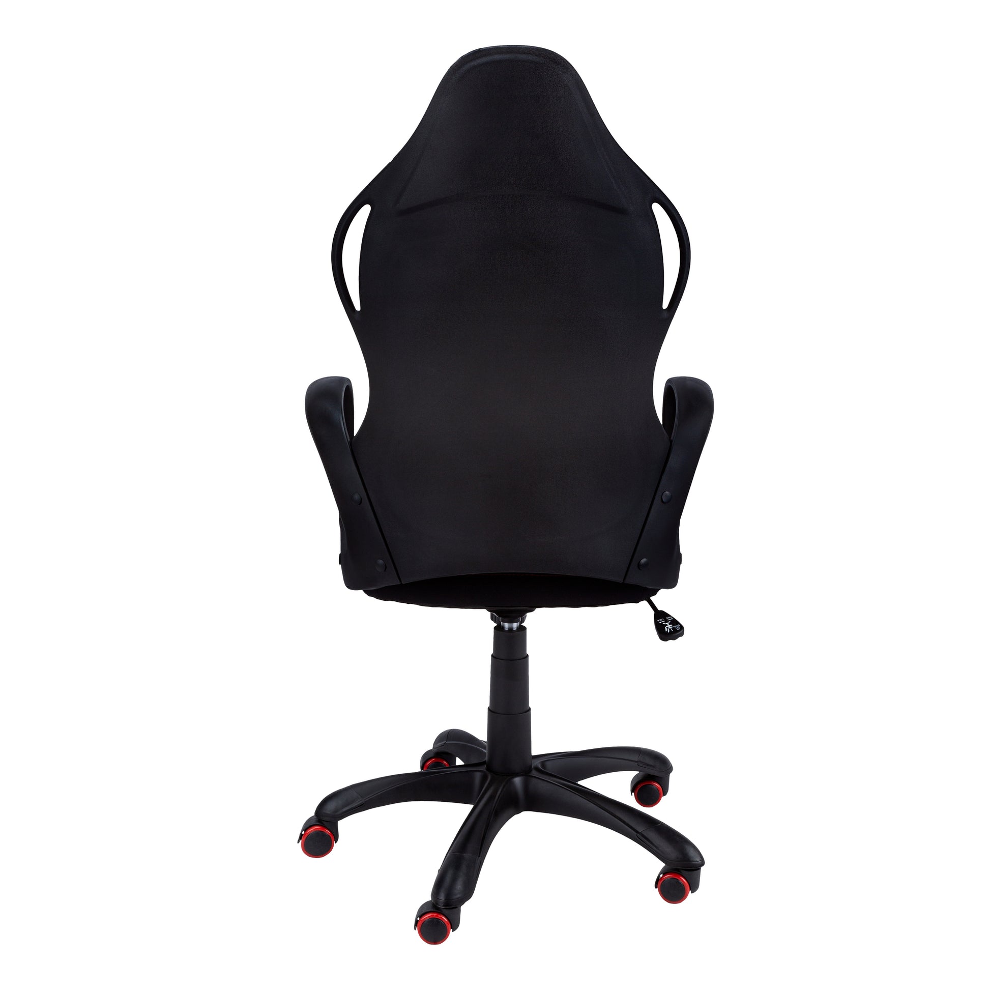 OFFICE CHAIR - BLACK / RED FABRIC / MULTI POSITION-Office Chair-DECOROLALA