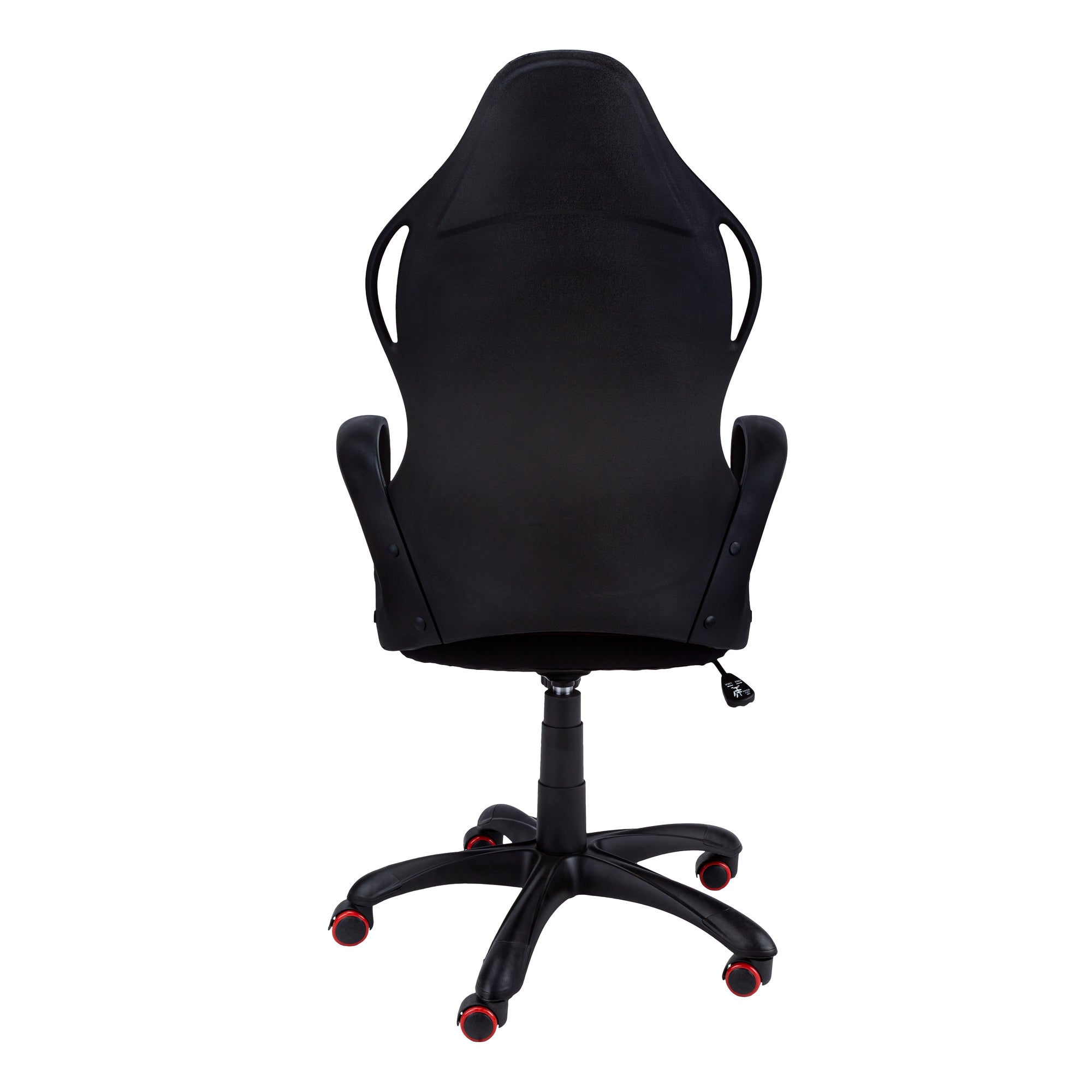 OFFICE CHAIR - BLACK / RED FABRIC / MULTI POSITION-Office Chair-DECOROLALA