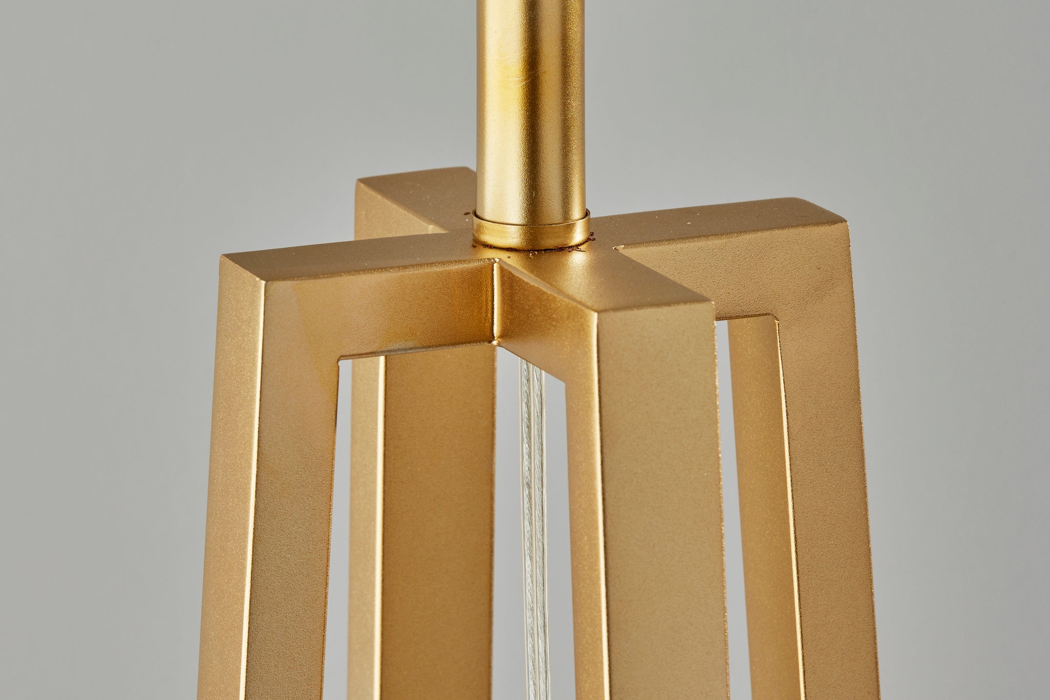 Oakley Floor Lamp - Brass 3-Way 58.5"-Lighting-DECOROLALA