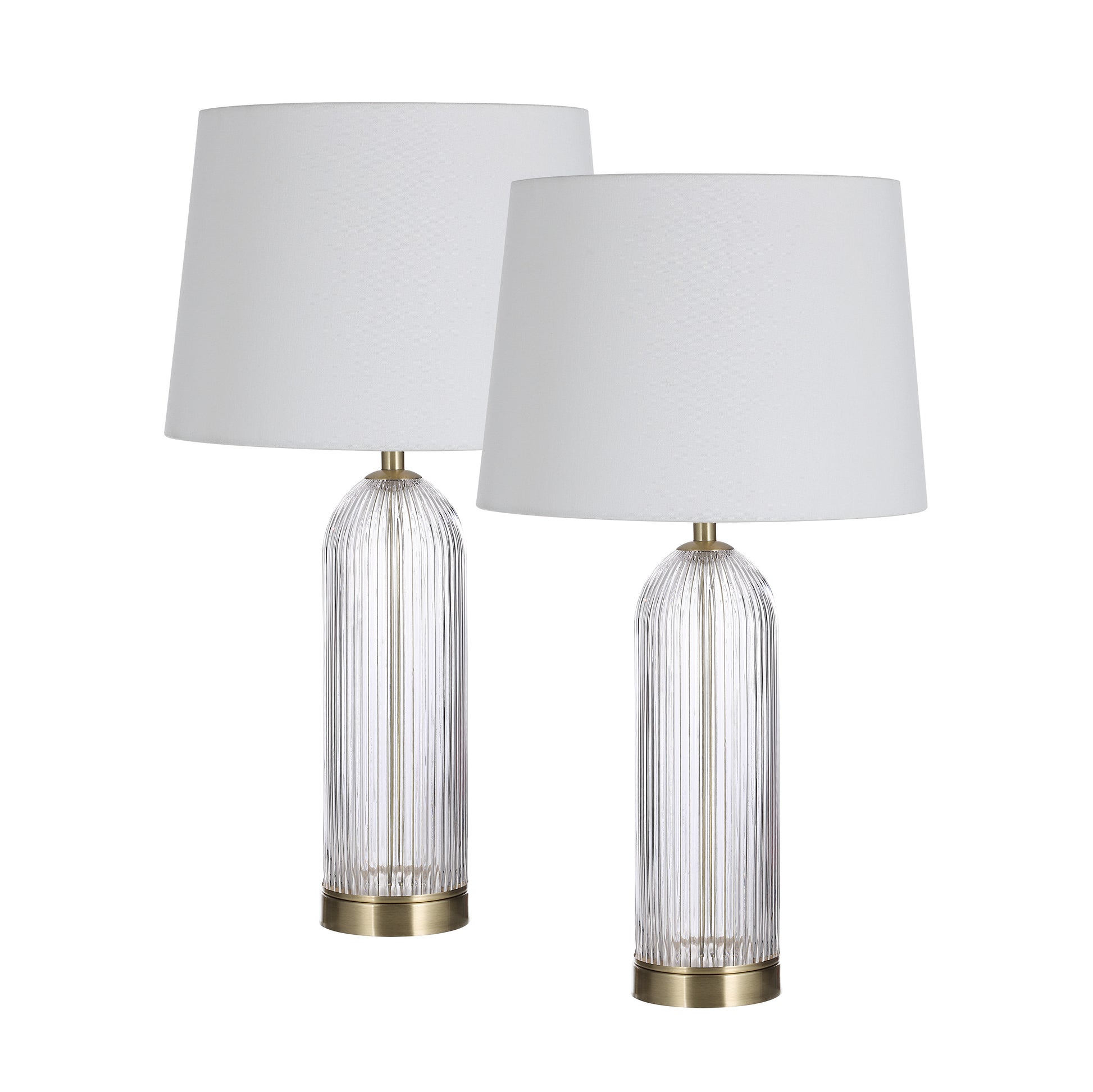 Ocala 25" Length Table Lamp- Set of two, YELLOW-Table Lamp- Set of two-DECOROLALA