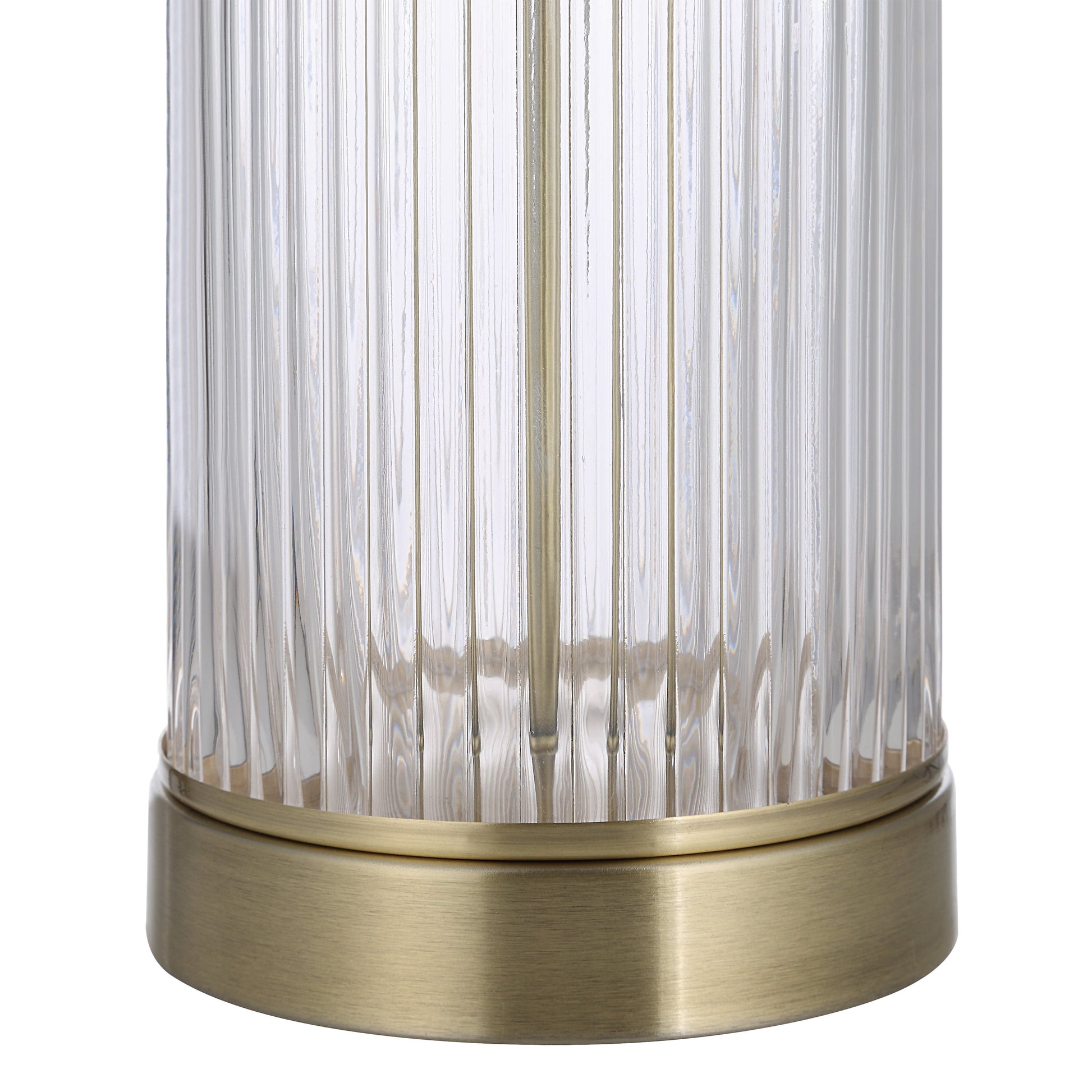 Ocala 25" Table Lamp Set of 2, Yellow Linen Shade-Table Lamp- Set of two-DECOROLALA