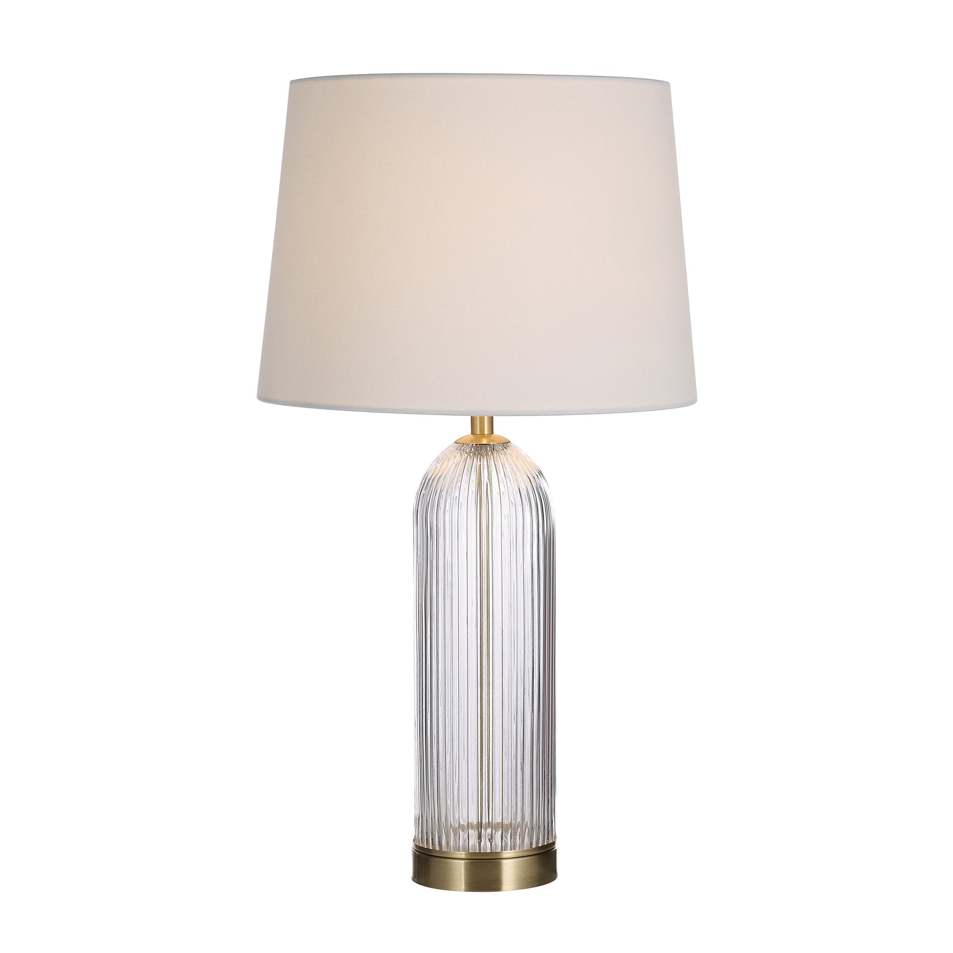 Ocala 25" Table Lamp Set of 2, Yellow Linen Shade-Table Lamp- Set of two-DECOROLALA