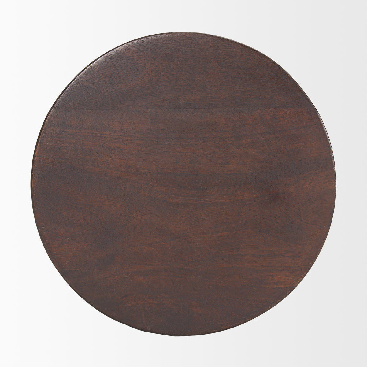 Odessa Dark Brown Wood Accent Table-Accent Tables-DECOROLALA