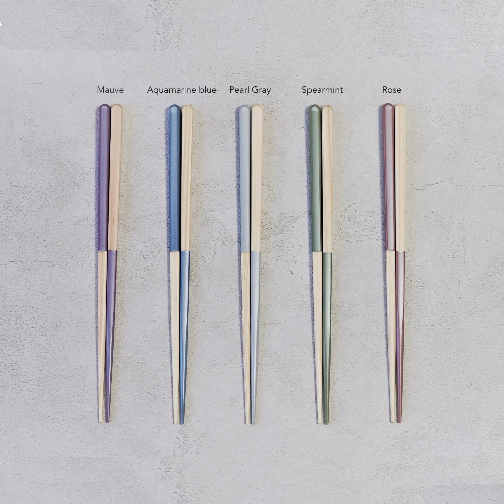 Oedo Pearl Japanese Chopsticks - Sustainable & Eco-Friendly 5 PC Set-Tableware-DECOROLALA