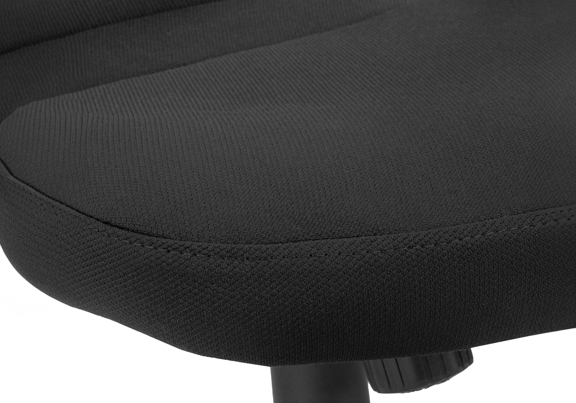 Office Chair - Black / Black Fabric / Multi Position-Office Chair-DECOROLALA