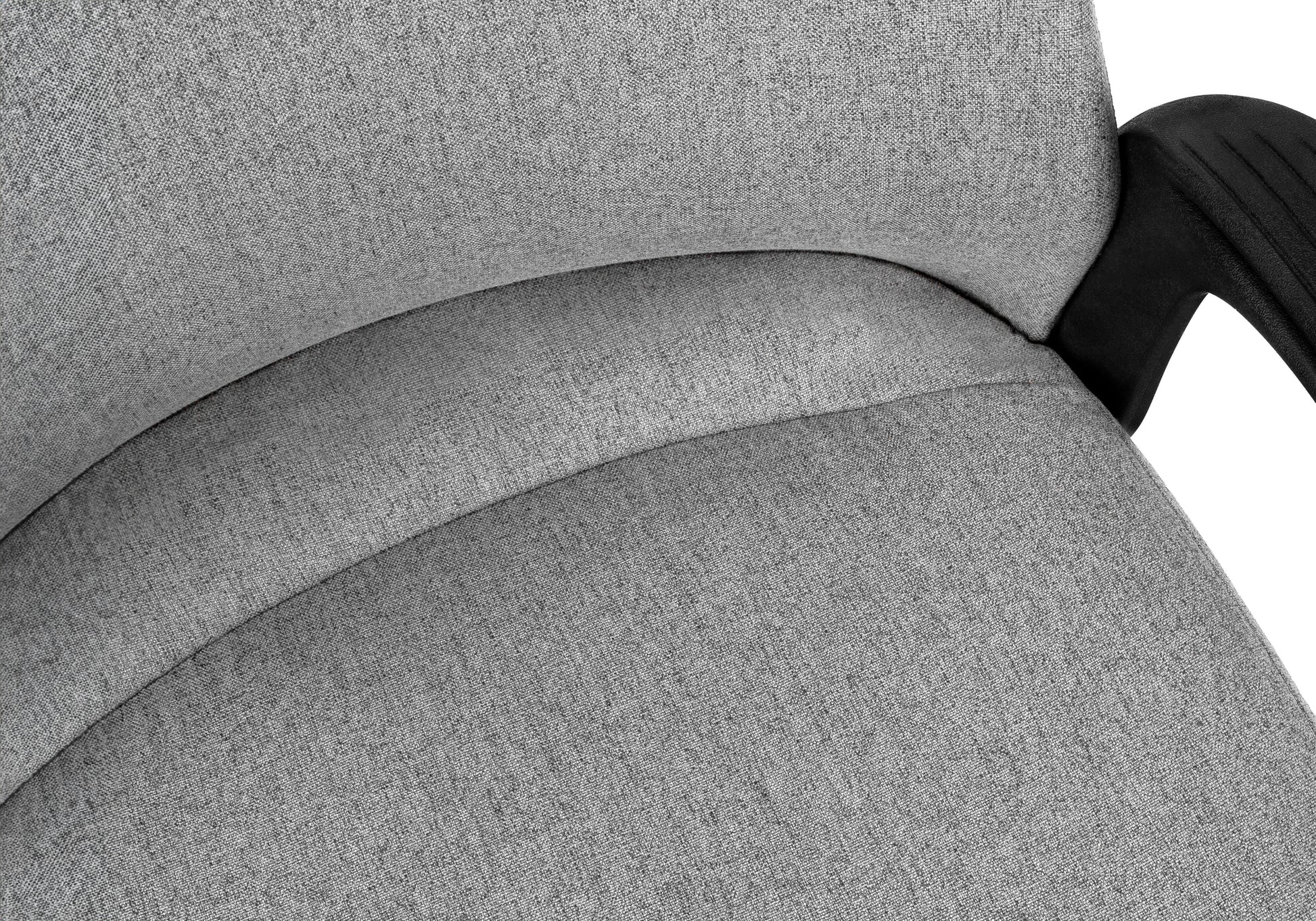 Office Chair - Black / Black Fabric / Multi Position-Office Chair-DECOROLALA