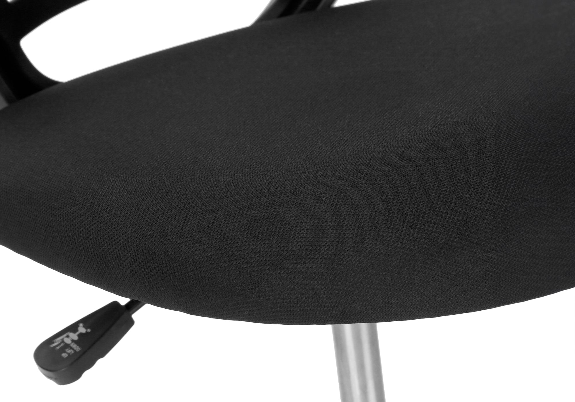 Office Chair - Black Juvenile / Black Base On Castors-Office Chair-DECOROLALA