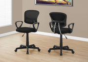 Office Chair - Black Mesh Juvenile / Multi-Position-Computer Desk-DECOROLALA