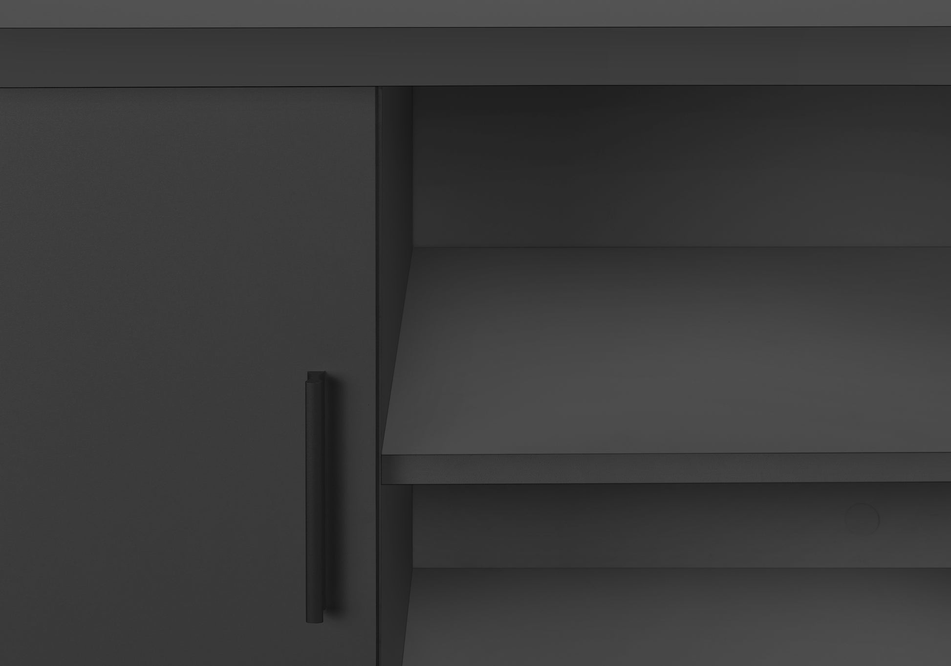 Office Hutch - 72"L White / Silver Commercial Grade-Credenza-DECOROLALA