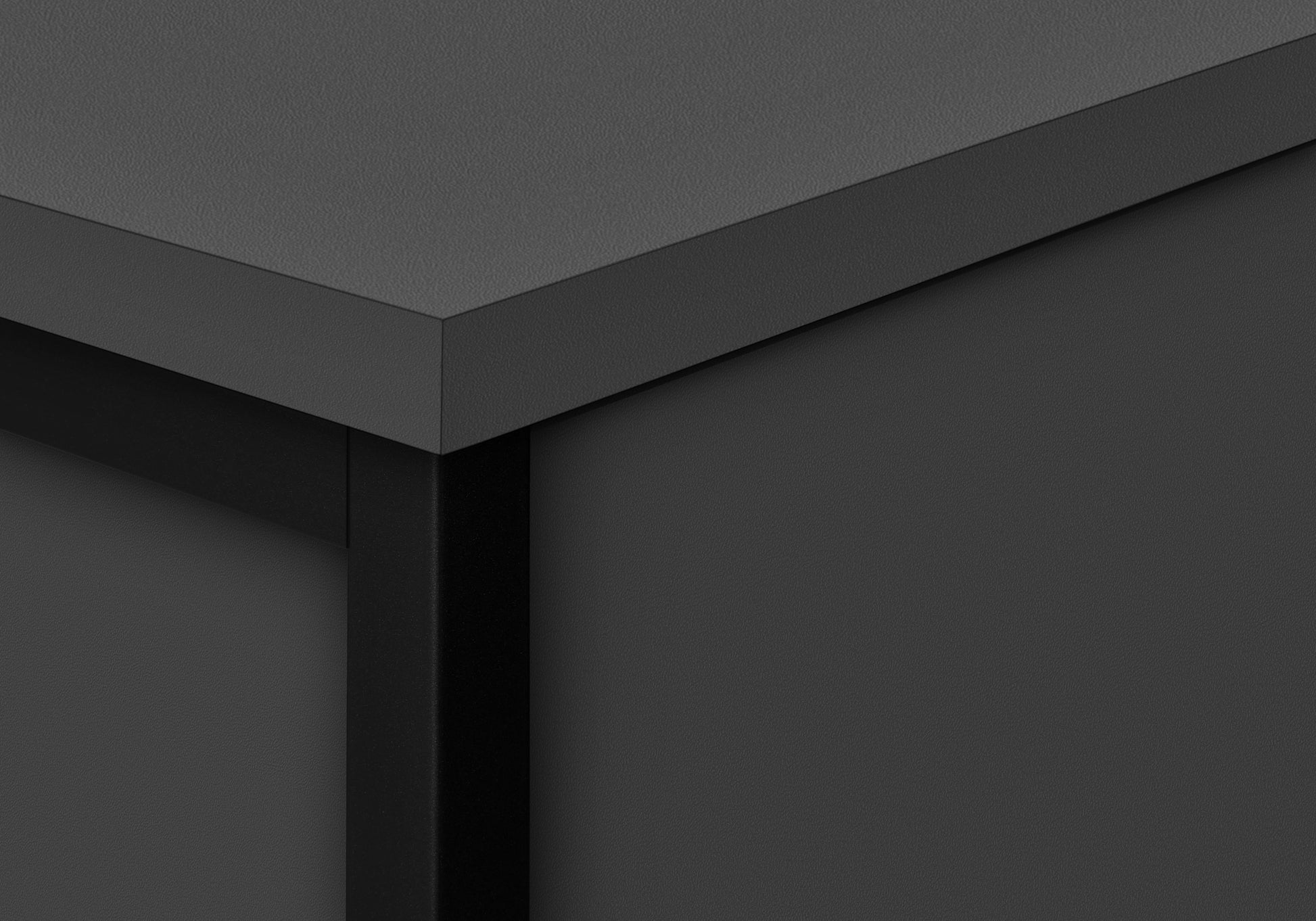 Office Hutch - 72"L White / Silver Commercial Grade-Credenza-DECOROLALA