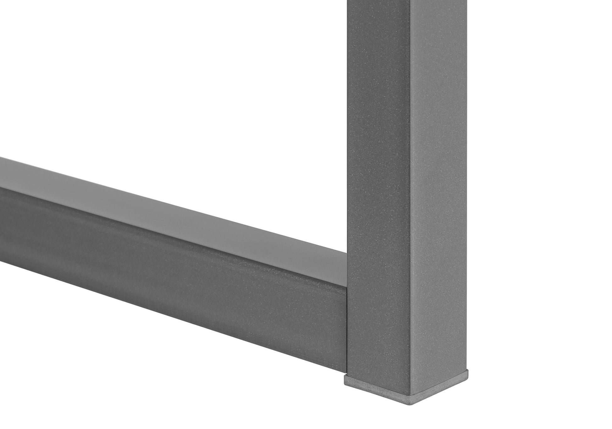 Office Hutch - 72"L White / Silver Commercial Grade-Credenza-DECOROLALA