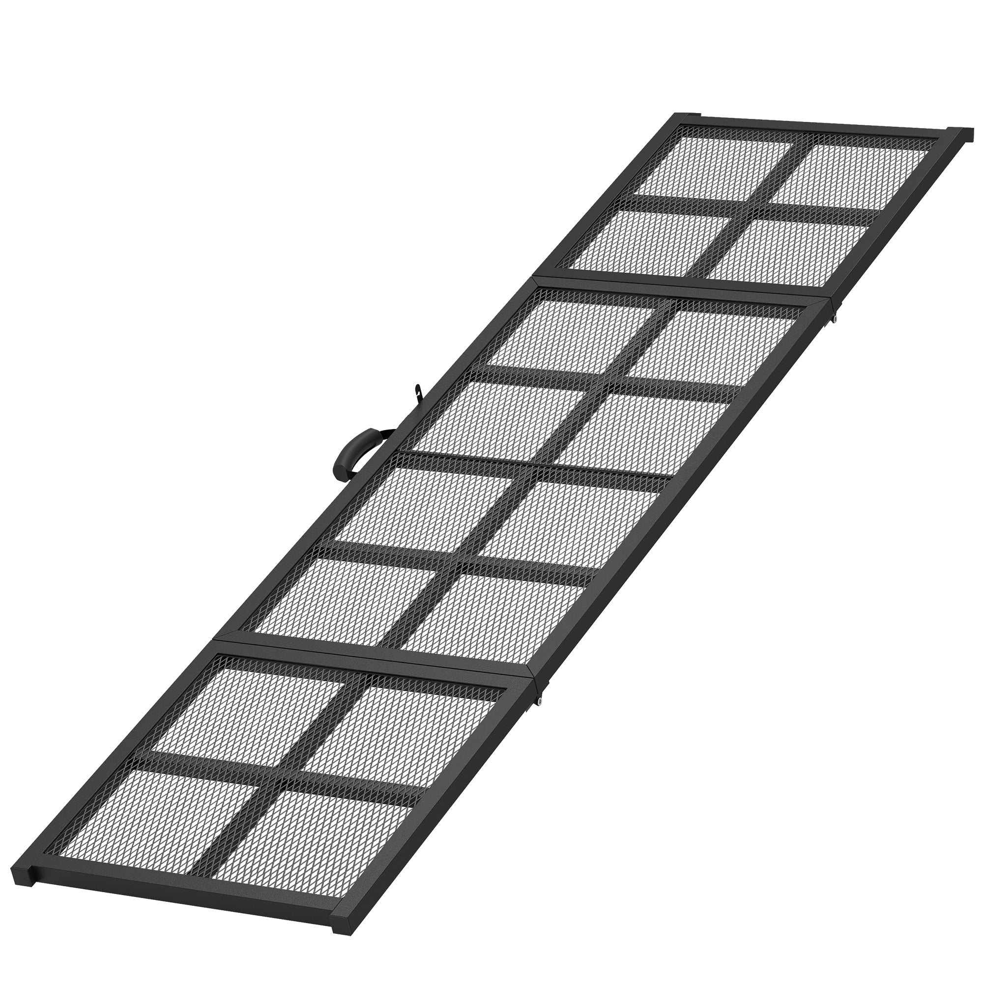 75" Folding & Portable Dog Car Ramp for Large Dogs, Extra Long & Wide, for Car, SUV, Truck, RV, High Bed