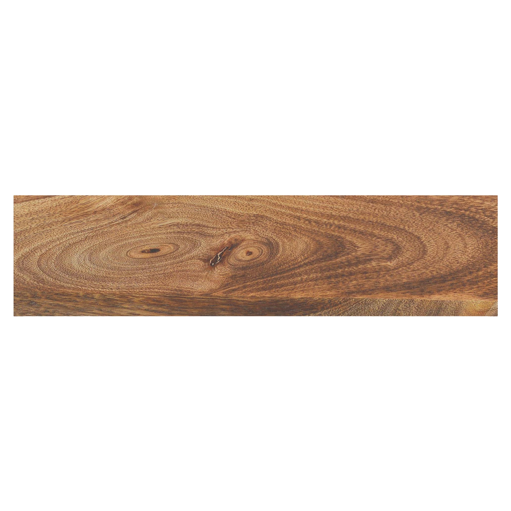 Ojas Console Table - Natural Burnt Mango Wood & Iron-DECOROLALA