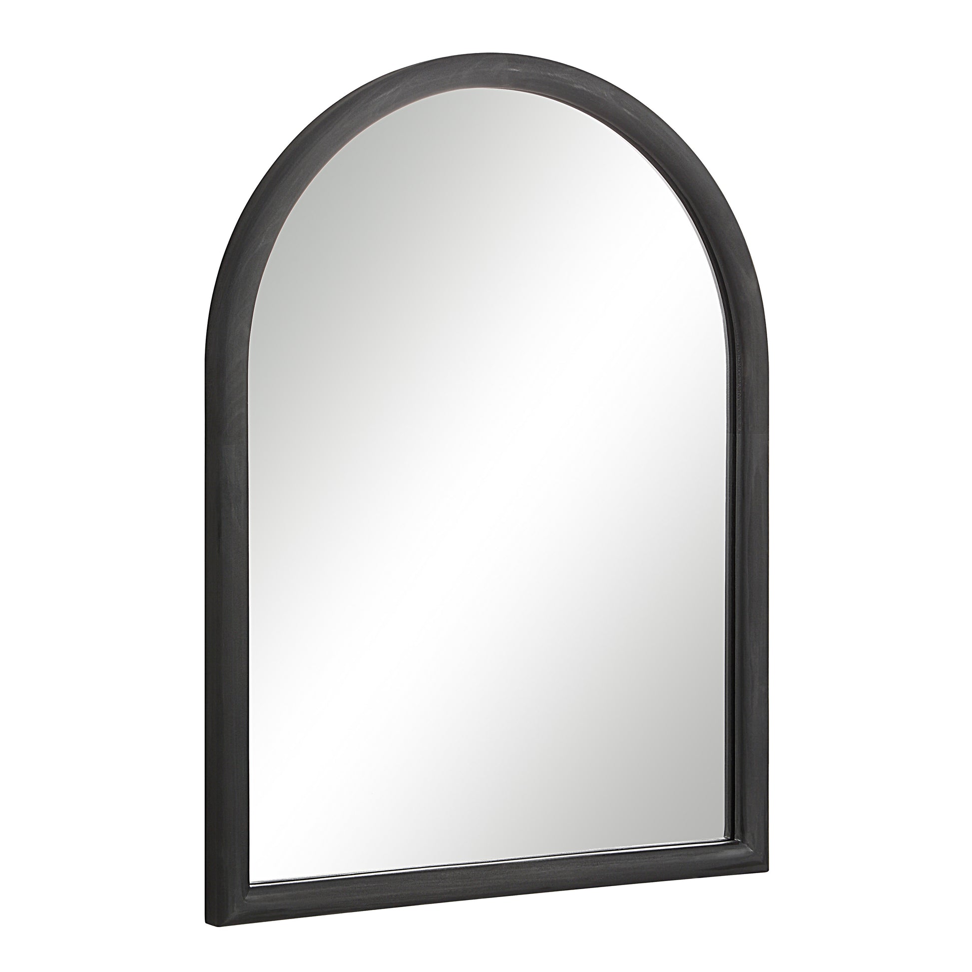 Olfito 24" H x 18" W Wall Mirror, Black-Mirror-DECOROLALA