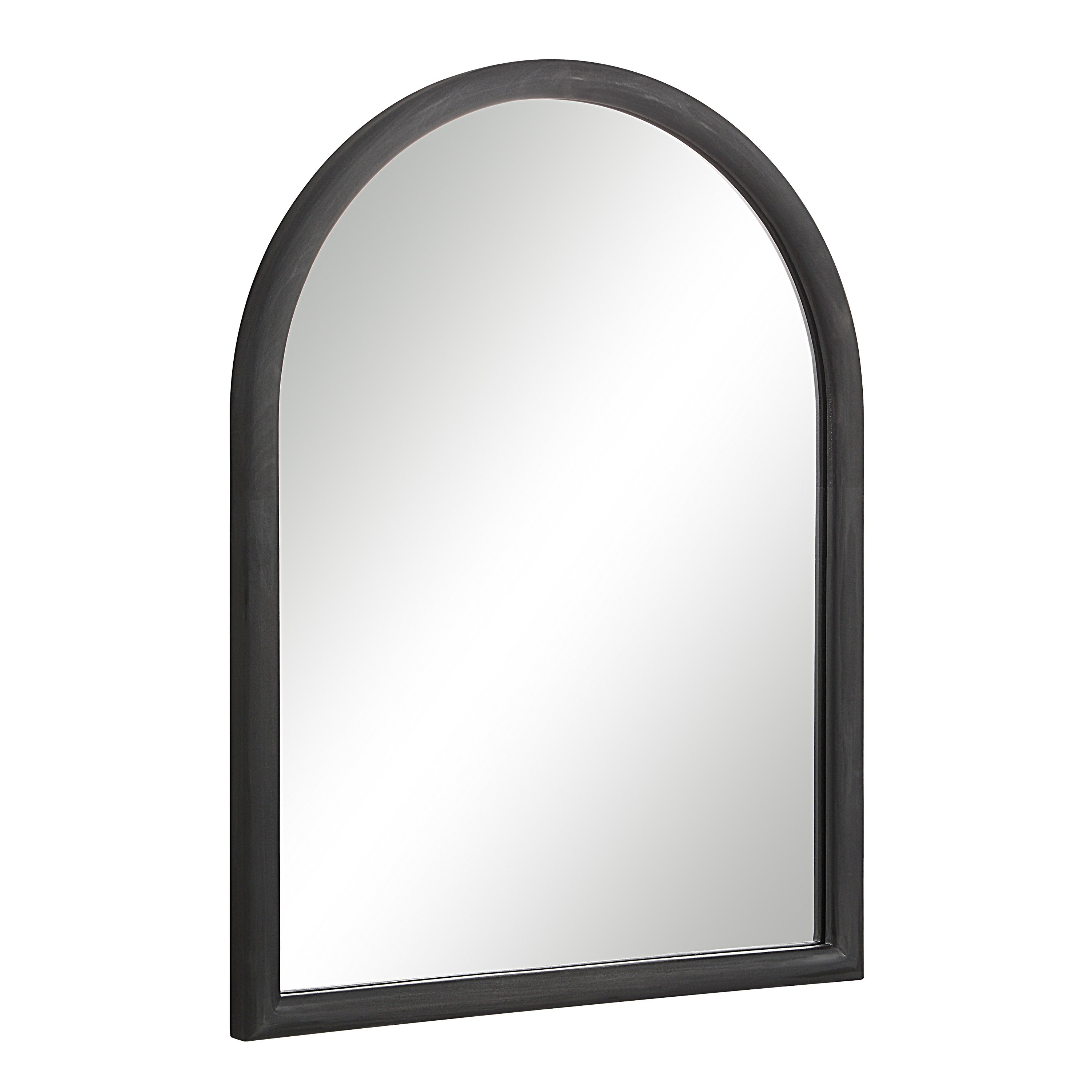 Olfito 24" H x 18" W Wall Mirror, Black-Mirror-DECOROLALA
